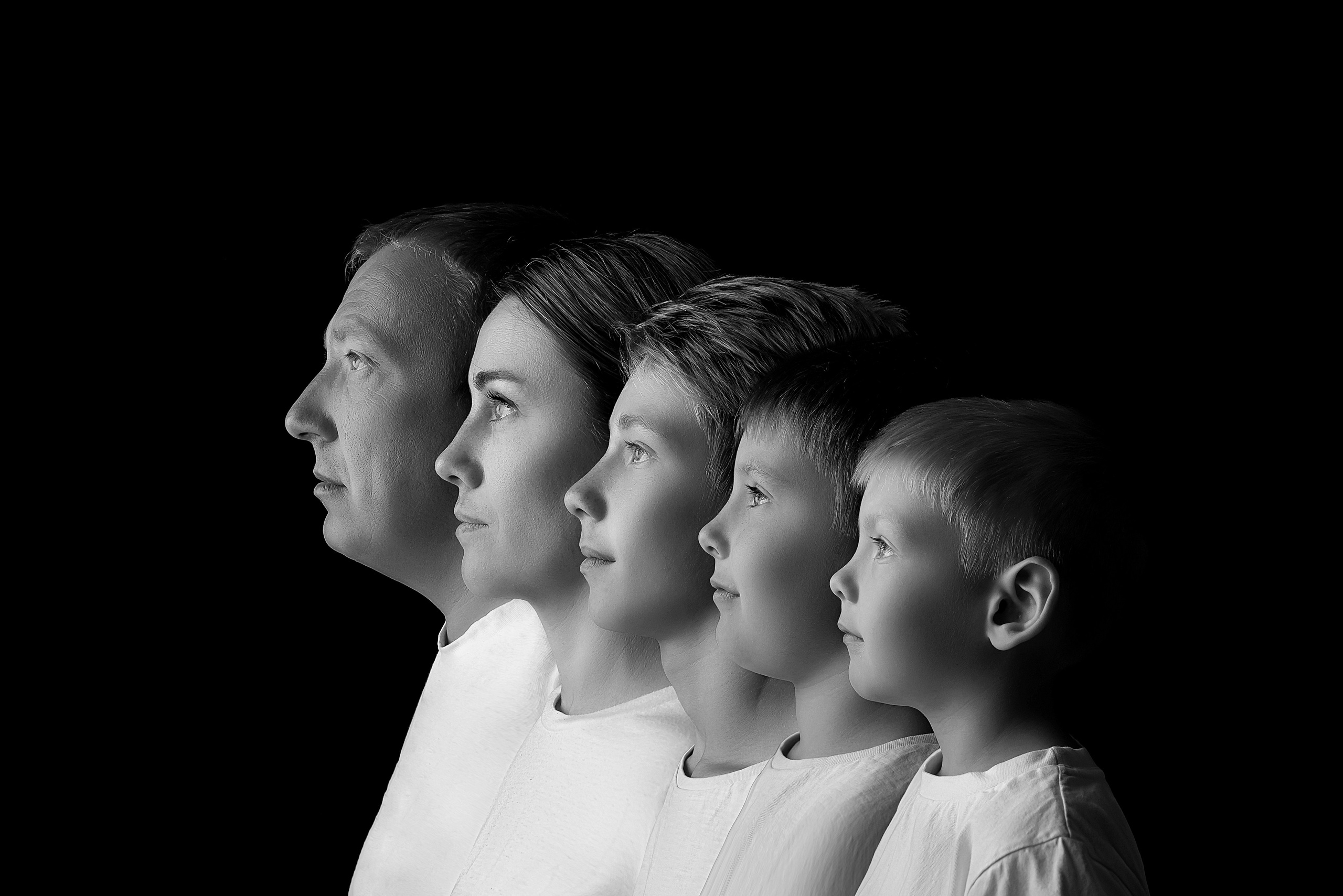 Портрет «Поколения». Детский фотограф новорождённых в Минске Боровик Екатерина