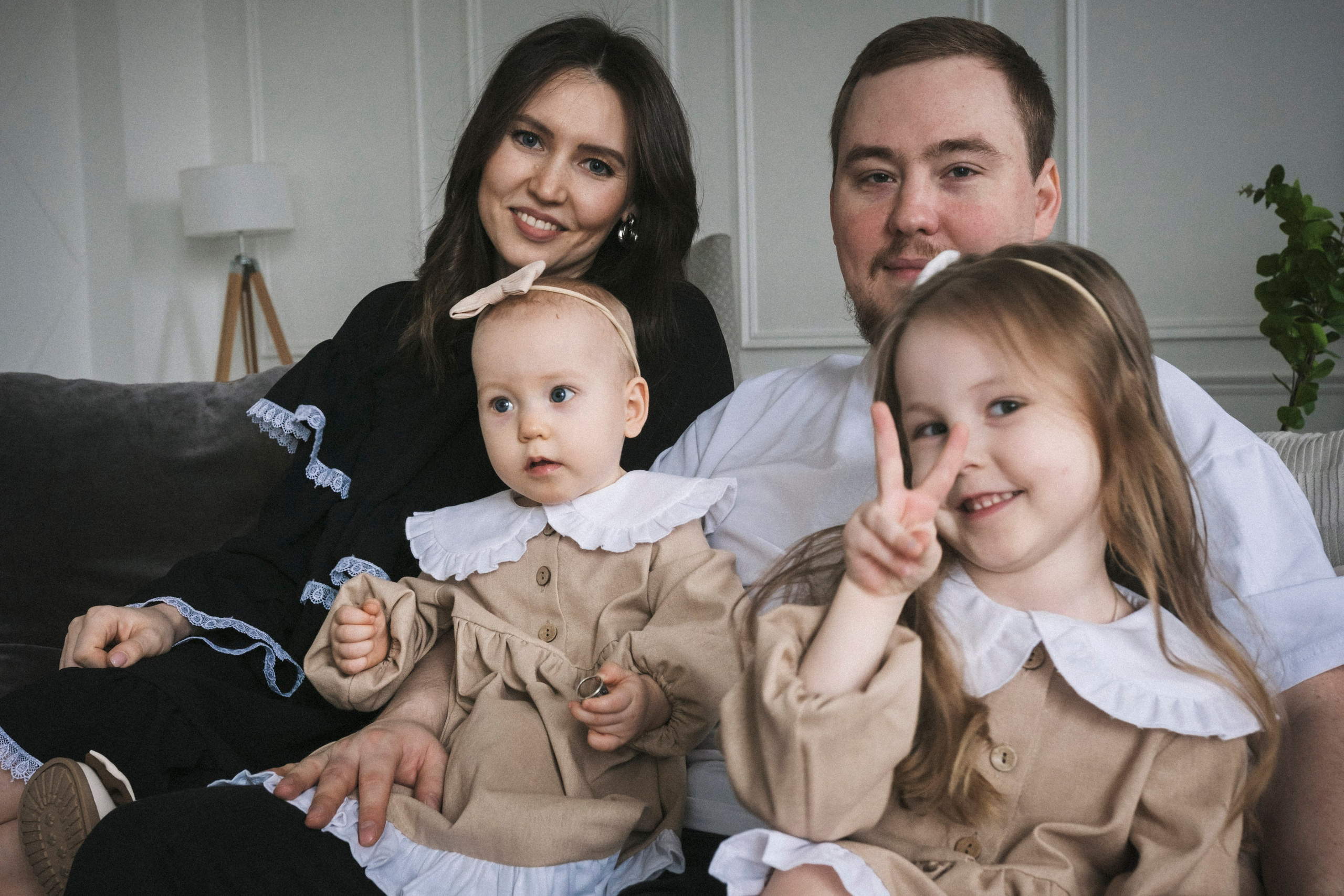 Егор и Ульяна с детьми и бабушками. Фотограф в Москве Максим Скоробогатов