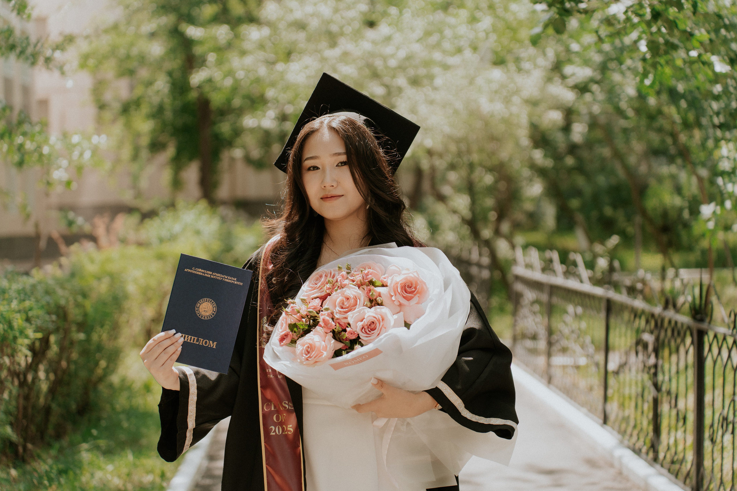 Выпускной Аграрный унивеситет. Крис Богомазова