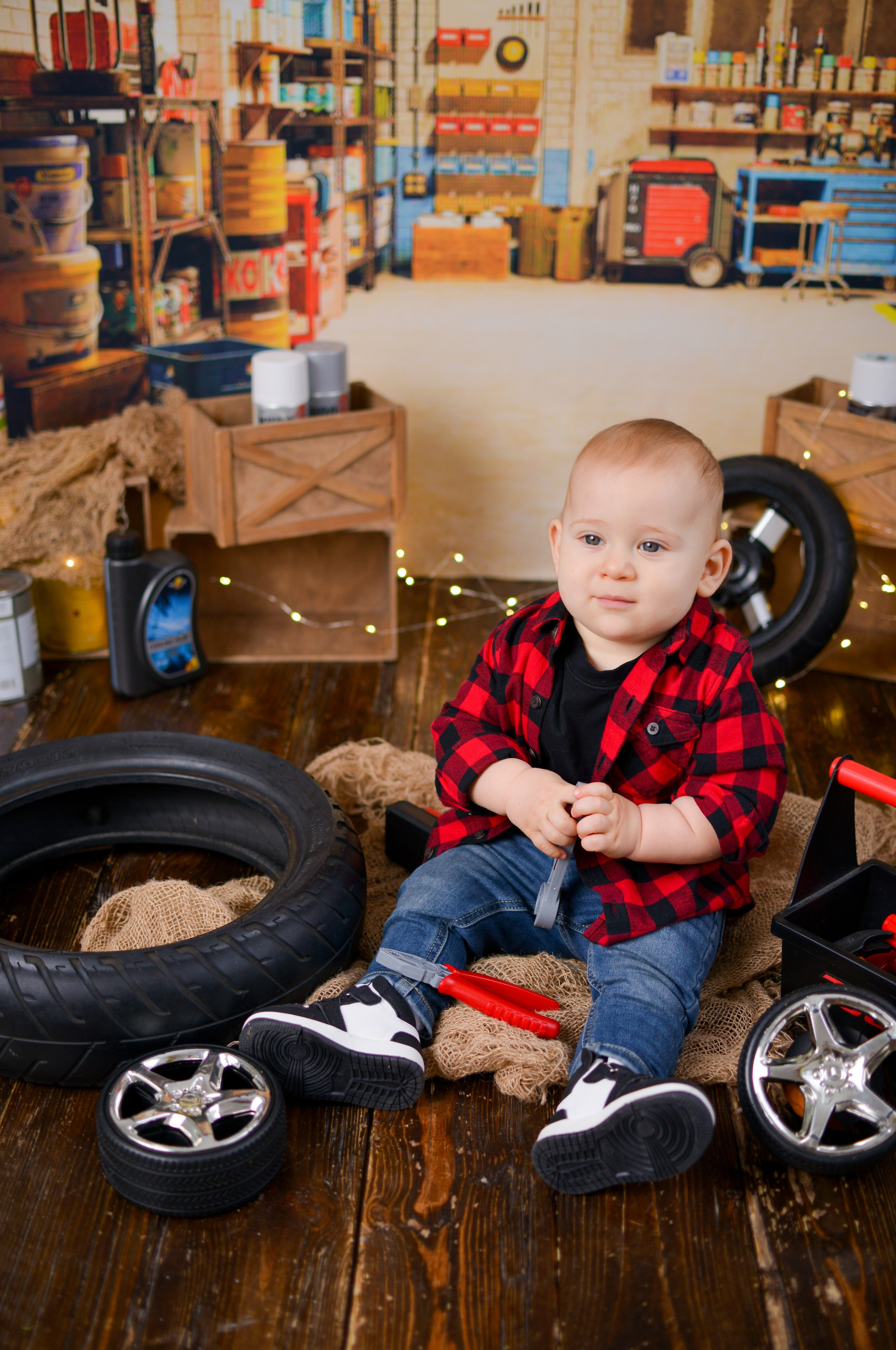 Первые кадры с фотосессии к годику. Фотограф новорожденных Краснодар Малышенко Надежда