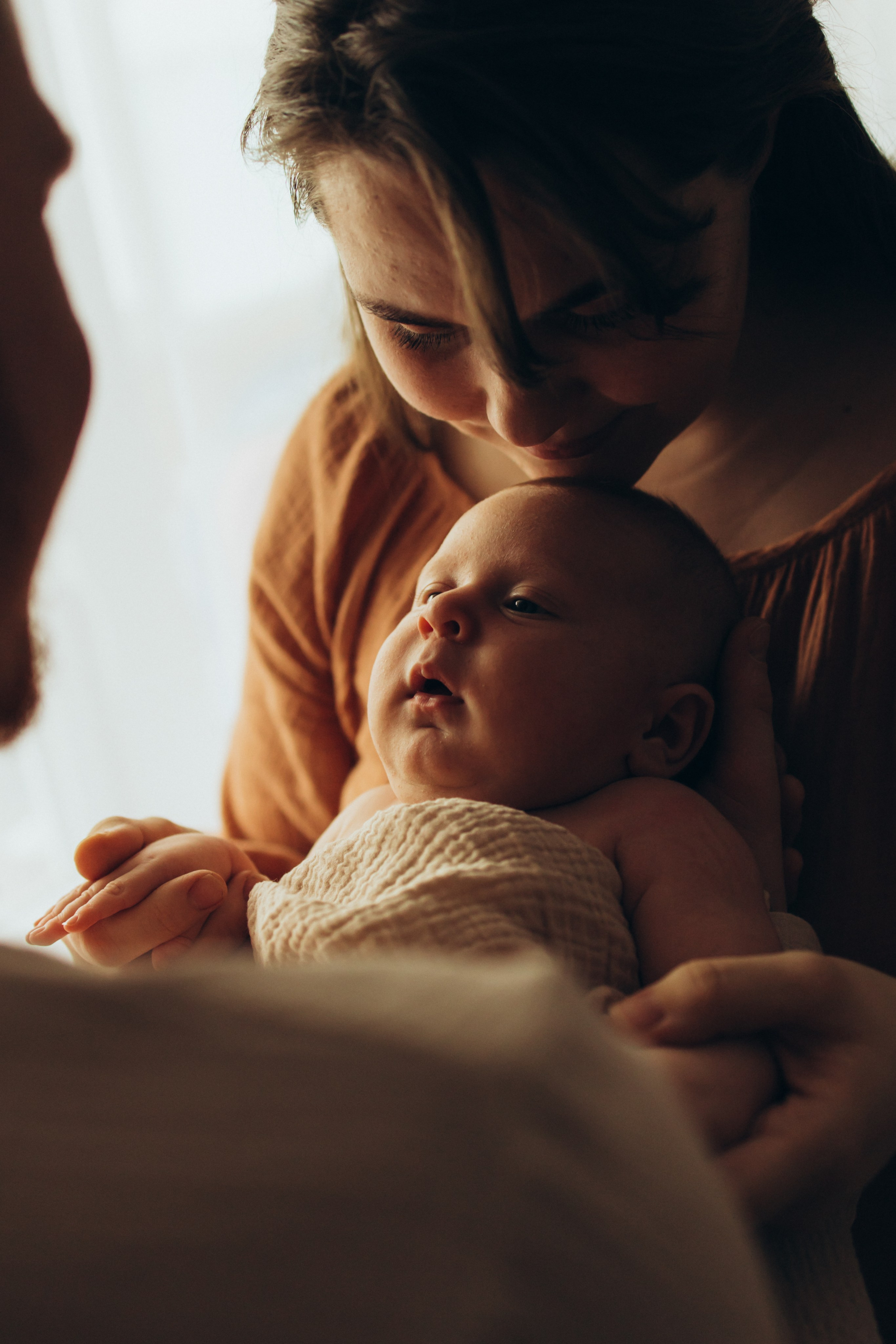 Домашняя фотосессия новорожденного (newborn). Семейный фотограф Москва Юлиана Фетисова
