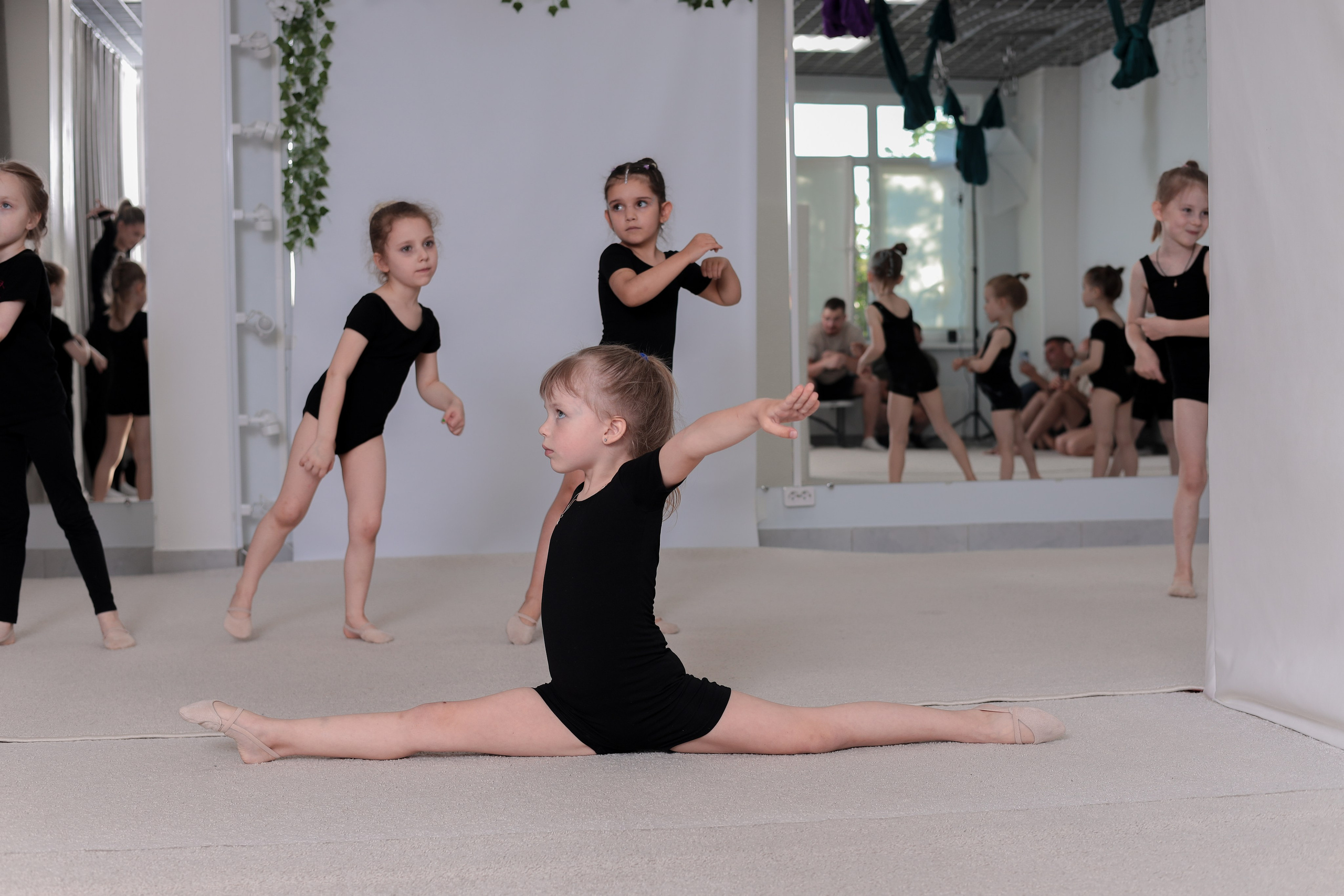 Открытый урок гимнастика. Фотограф Надршина Лилия