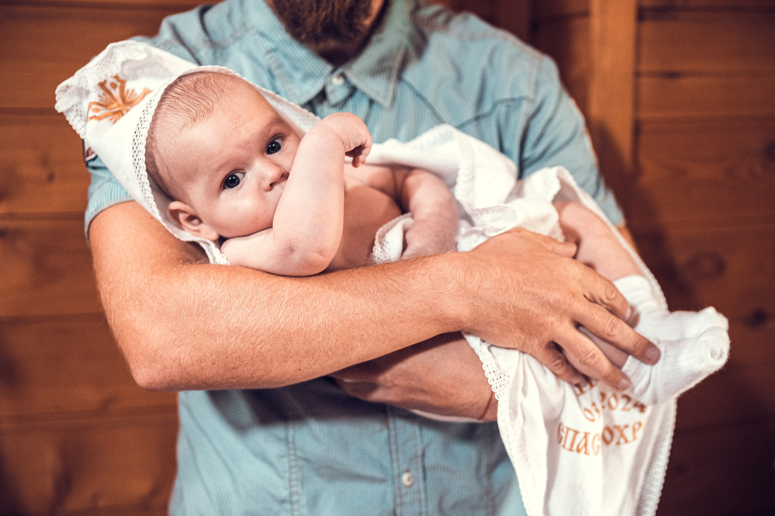 Крещение Павла. Семейный и детский фотограф Москва