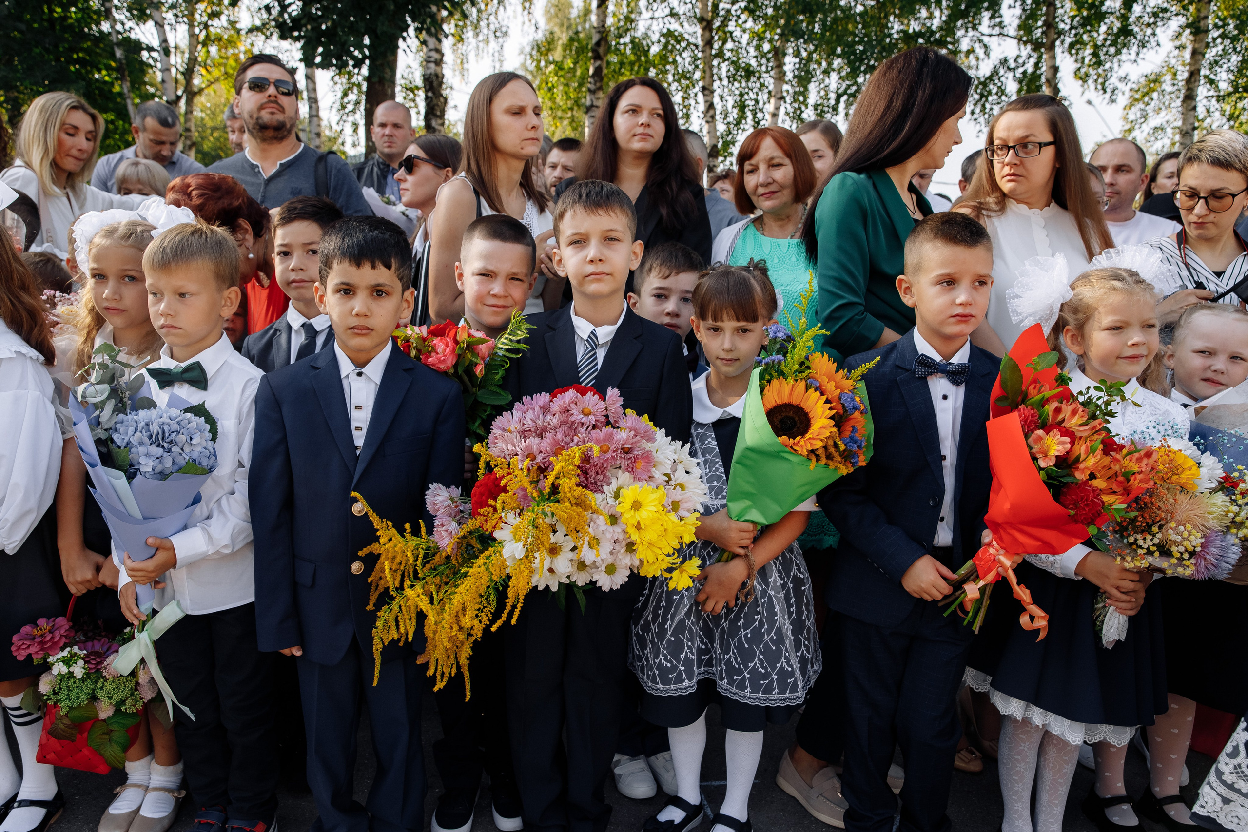 1 сентября Покровская СОШ. Свадебный фотограф Фадеева Алёна