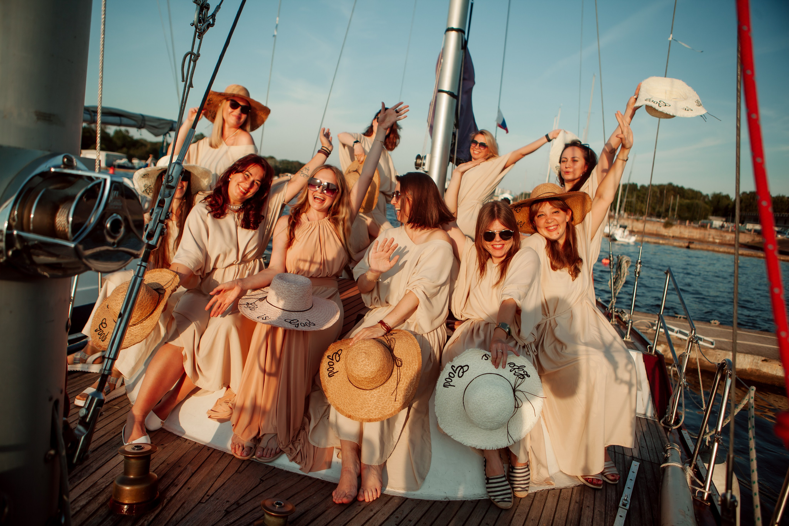 На яхте. Репортажный Фотограф в Санкт-Петербурге Светлана Мосиенко