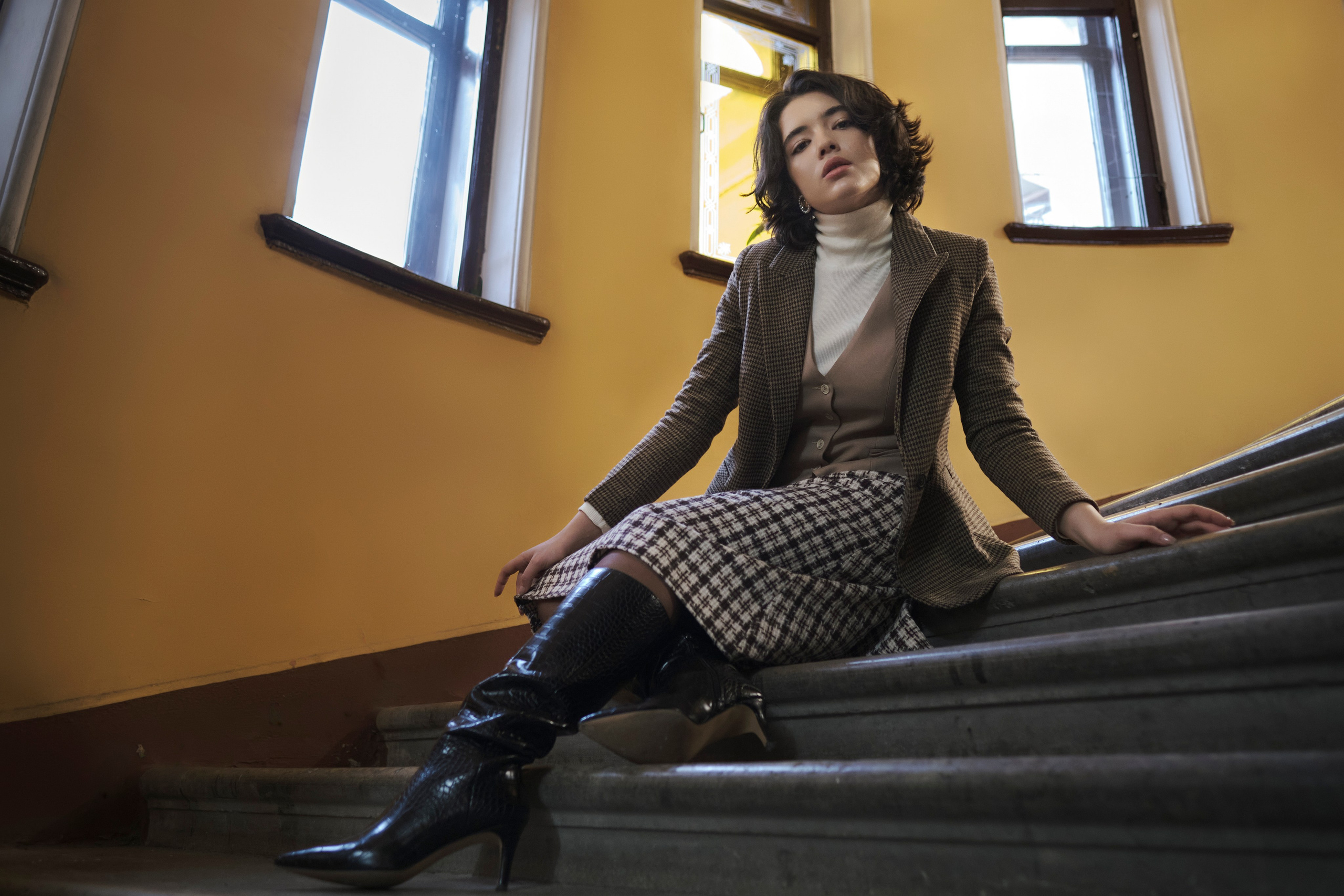 Парадная Ромашка. Портретный фотограф в Санкт-Петербурге Елена Сергеева