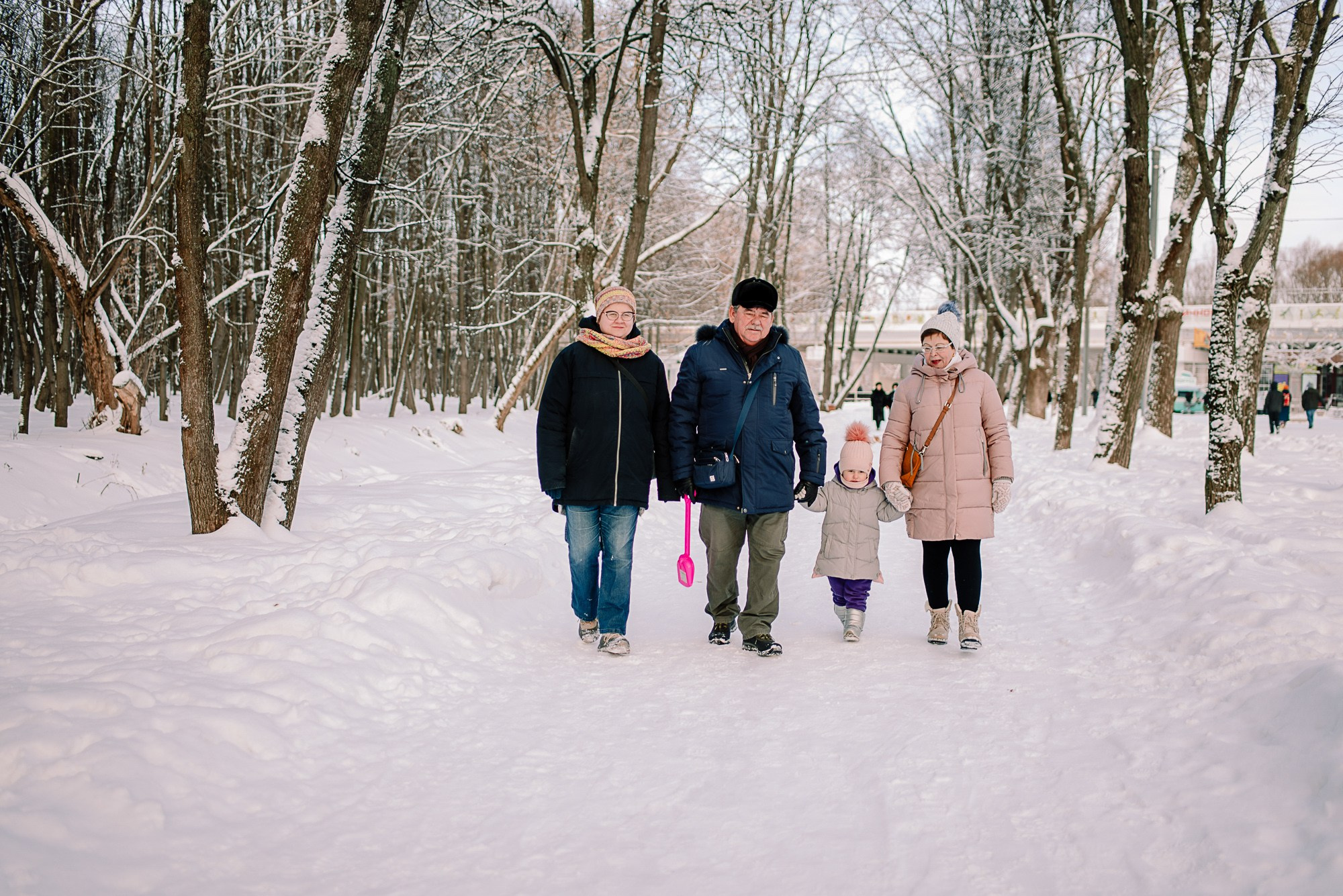 Ева, снежинки, ватрушки. Семейный и свадебный фотограф в Рязани Лиза Голованова
