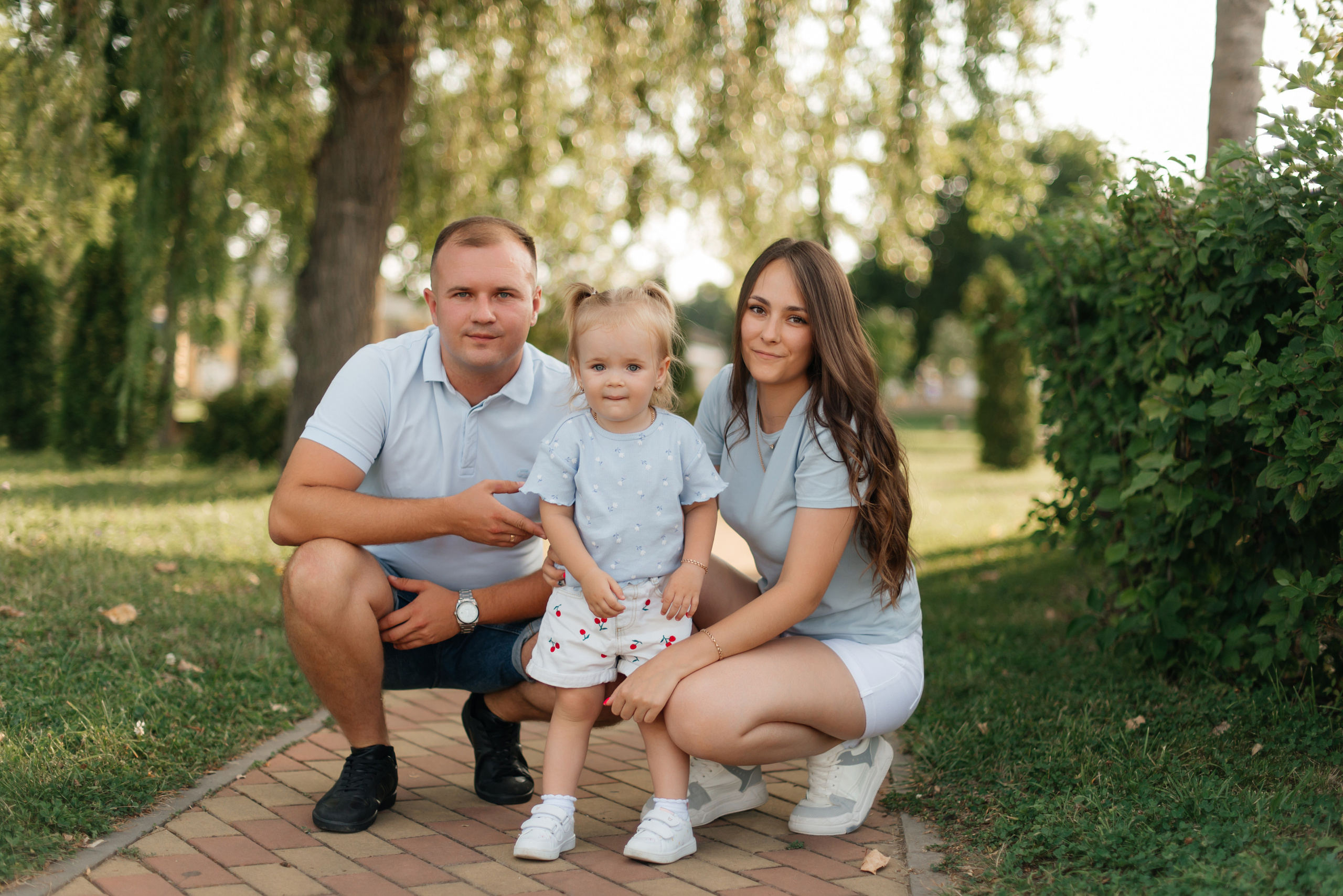 Семейная фотосессия летняя. Фотограф Палий Ульяна