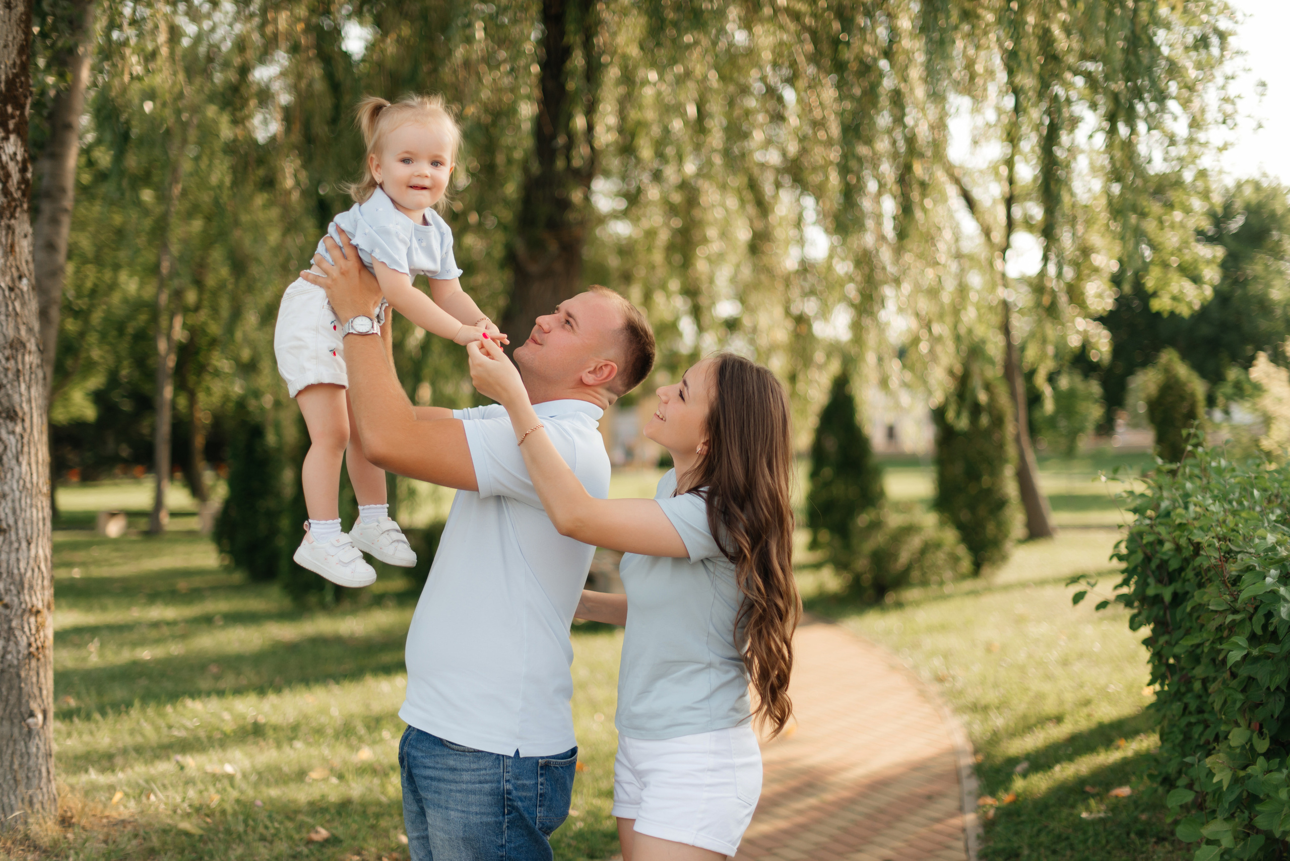 Семейная фотосессия летняя. Фотограф Палий Ульяна