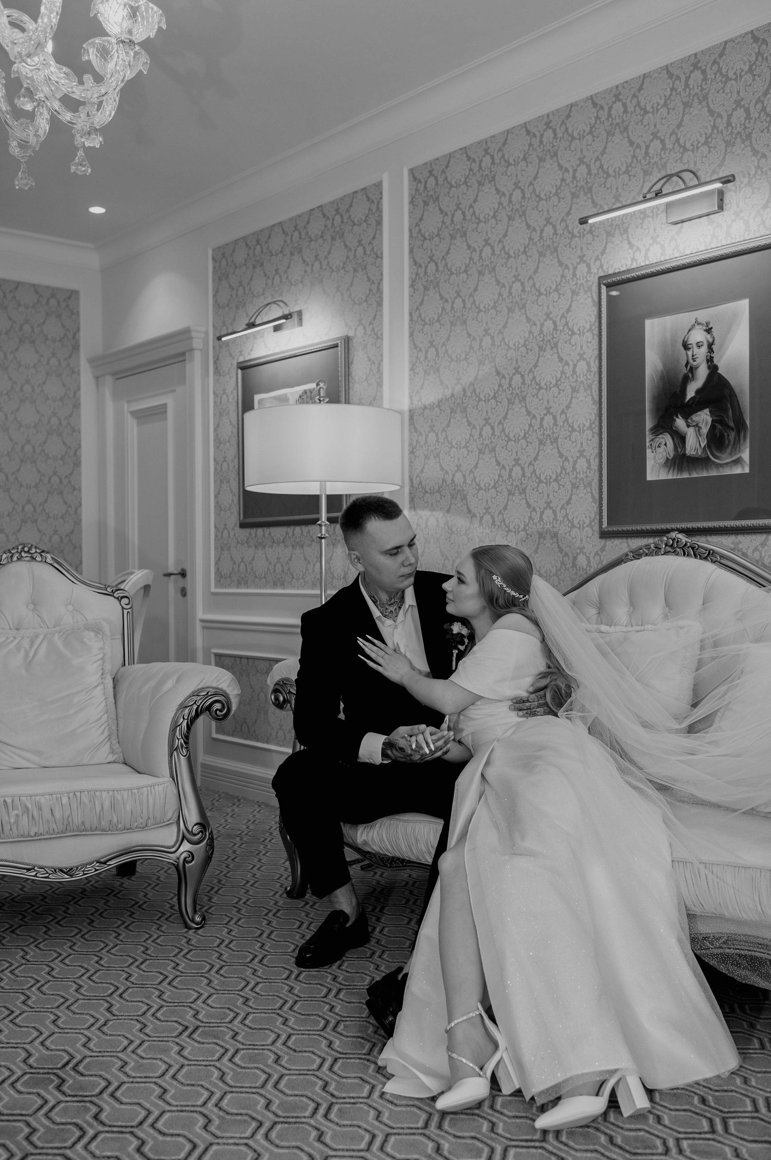 Виктория и Максим черно-белая серия. Портретный, семейный и свадебный фотограф в Санкт-Петербурге и в Москве Ширяев Денис