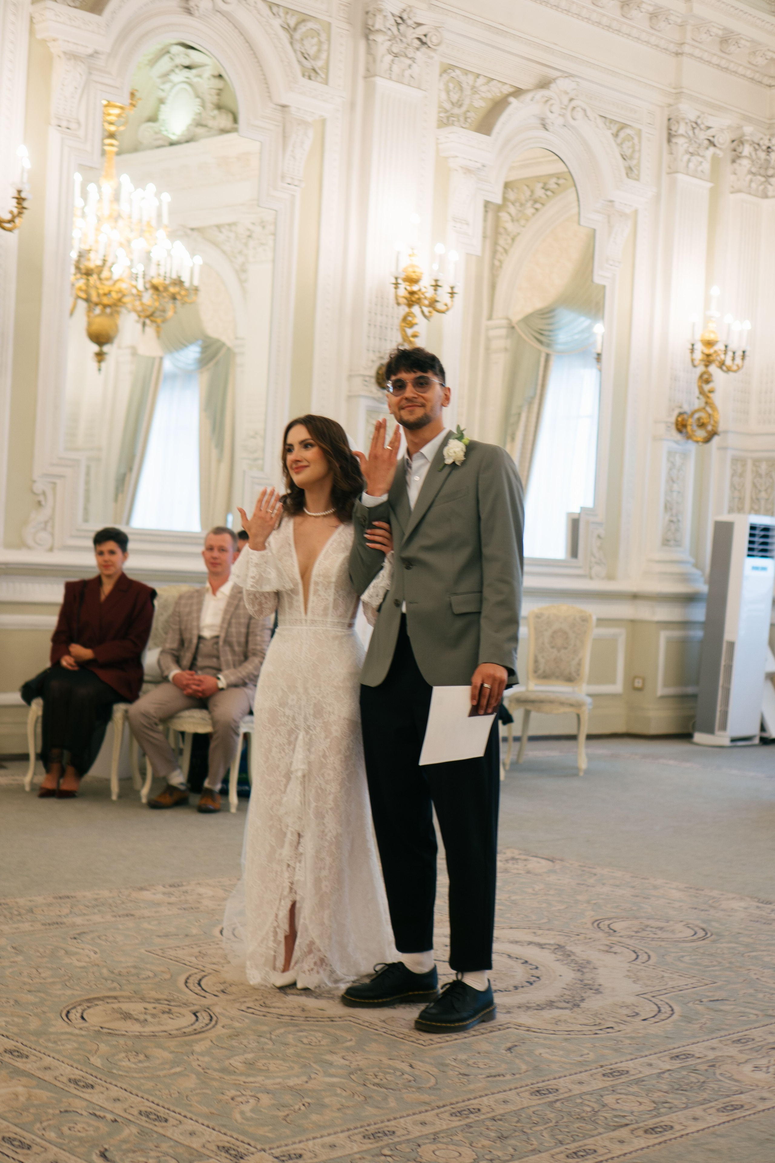 СВАДЕБНАЯ СЬЕМКА В ПЕРВОМ ДВОРЦЕ БРАКОСОЧЕТАНИЯ. Профессиональный фотограф, Санкт-Петербург — Виктория Богомолова