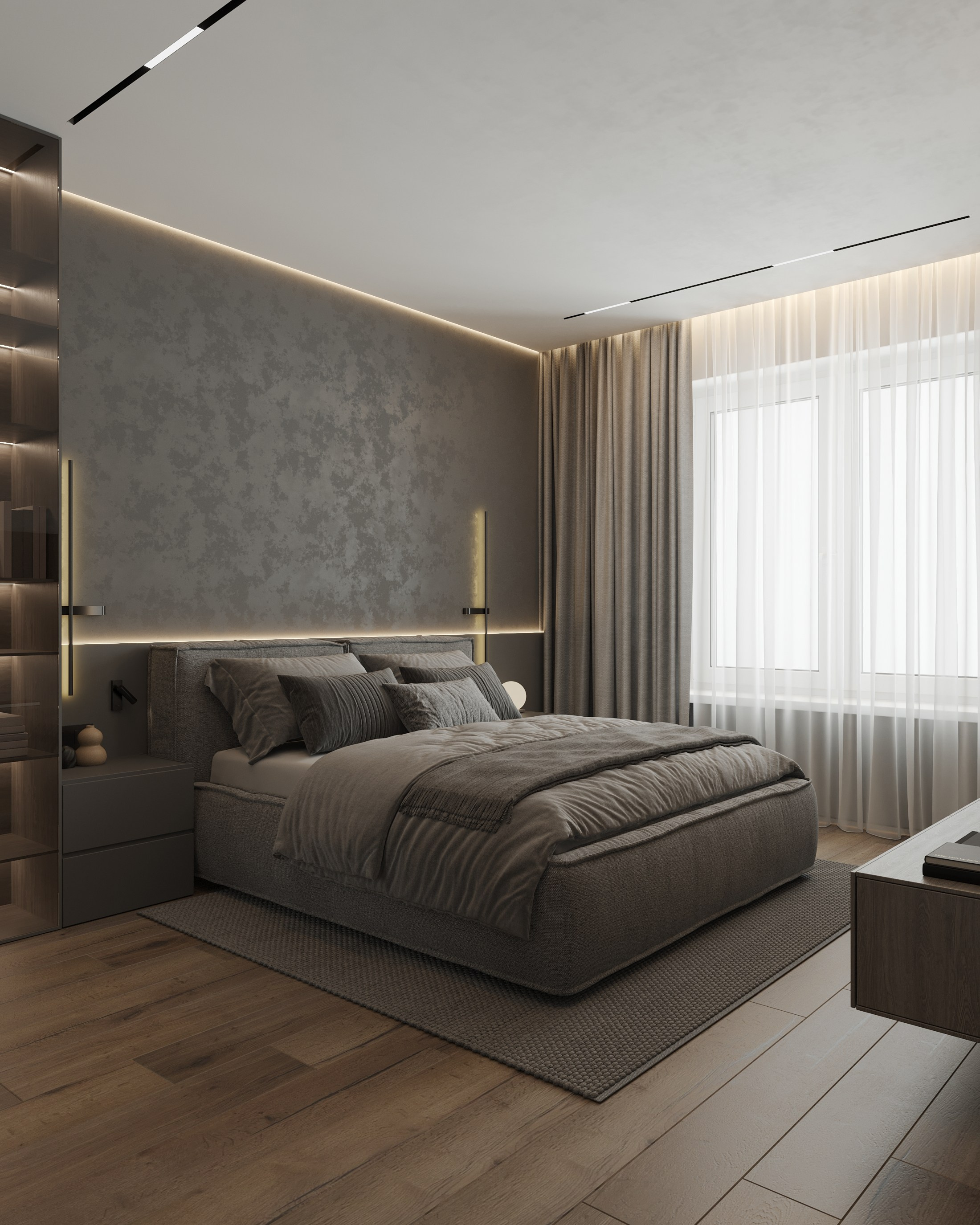 ЖК «Приморский квартал» / Санкт-Петербург / 45 кв. м. Ксения Барабаш дизайнер интерьера в Санкт-Петербурге