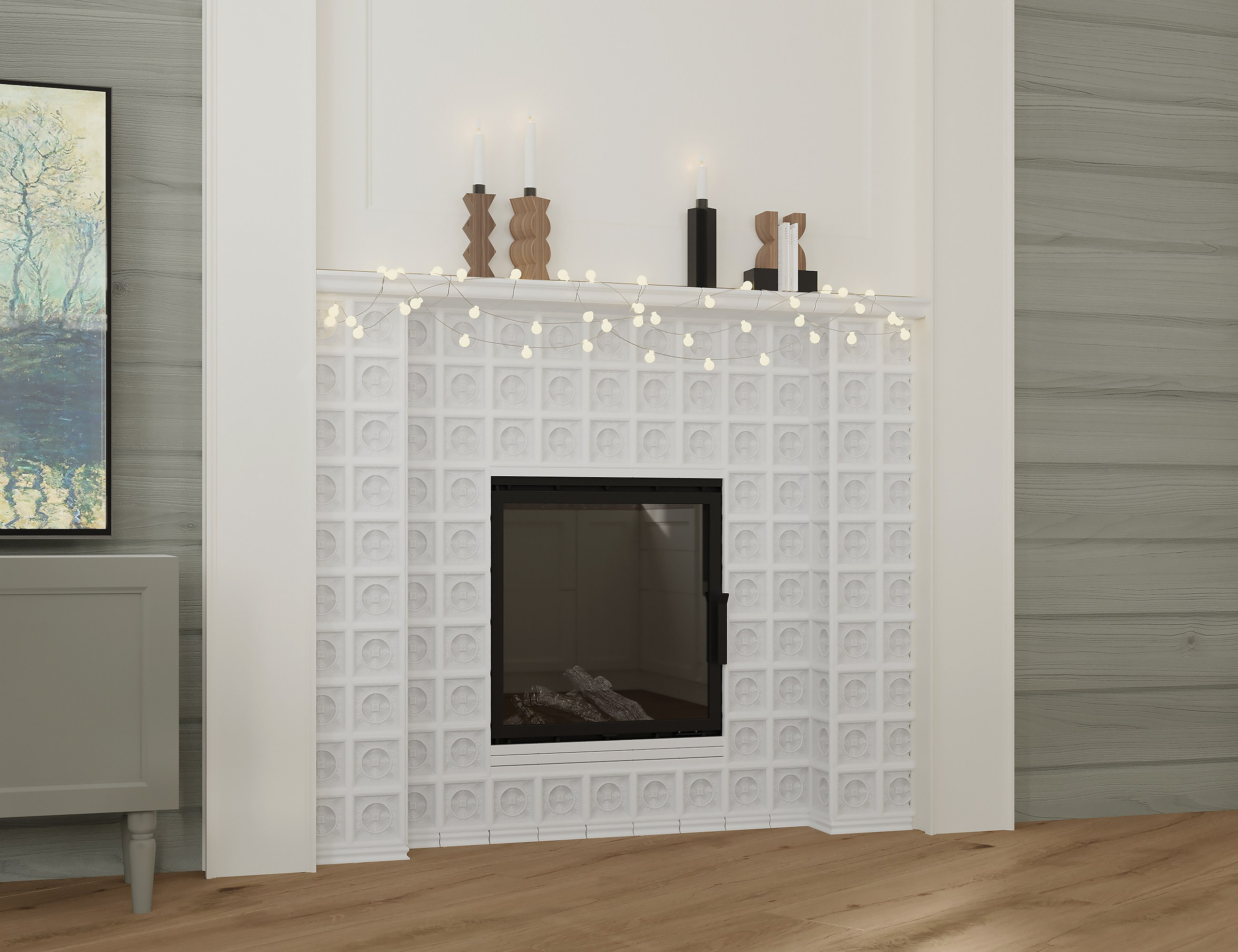 Кухня — гостиная. 3D-дизайнер Кристина Пуляевская