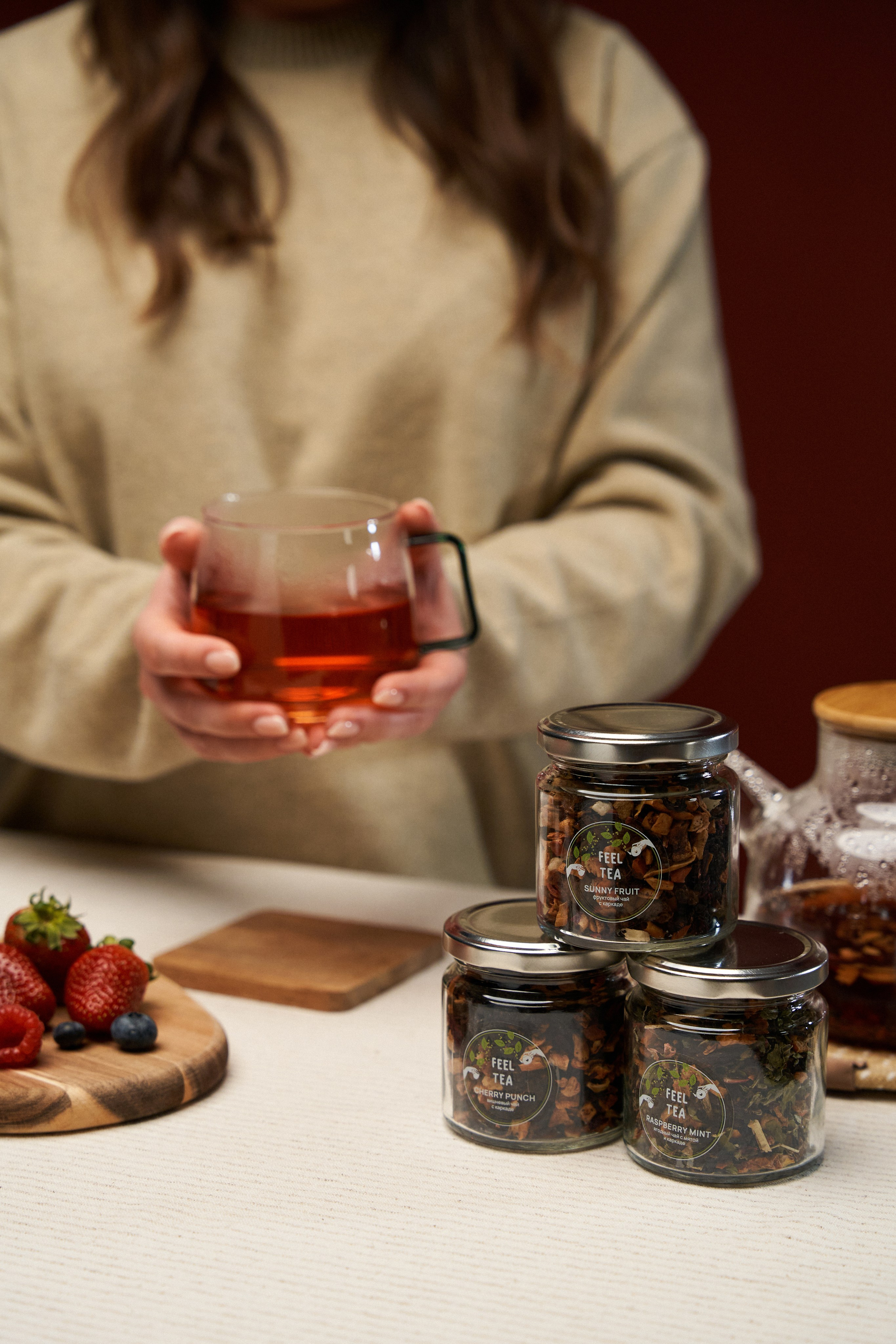 FEEL TEA. Photographer Lana Gusak