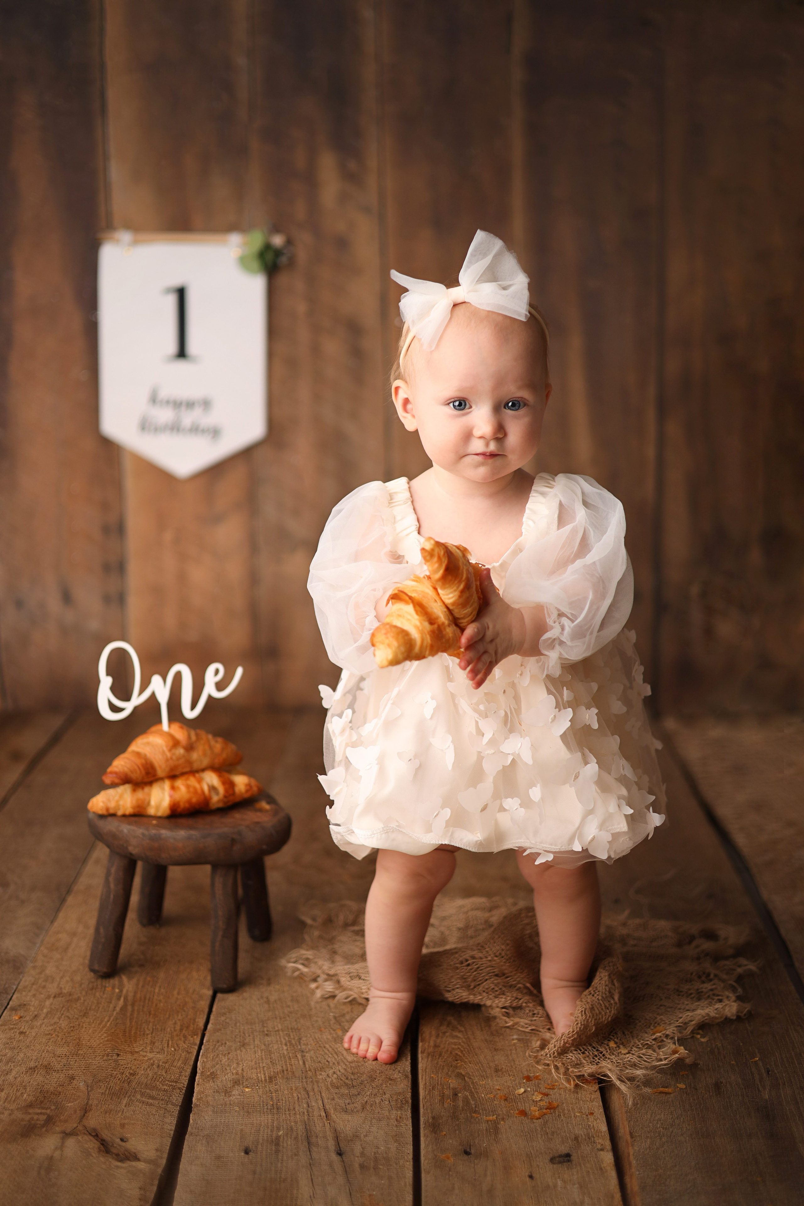 Алисе 1 годик. Фотограф новорожденных Москва. Ньюборн фотограф Москва