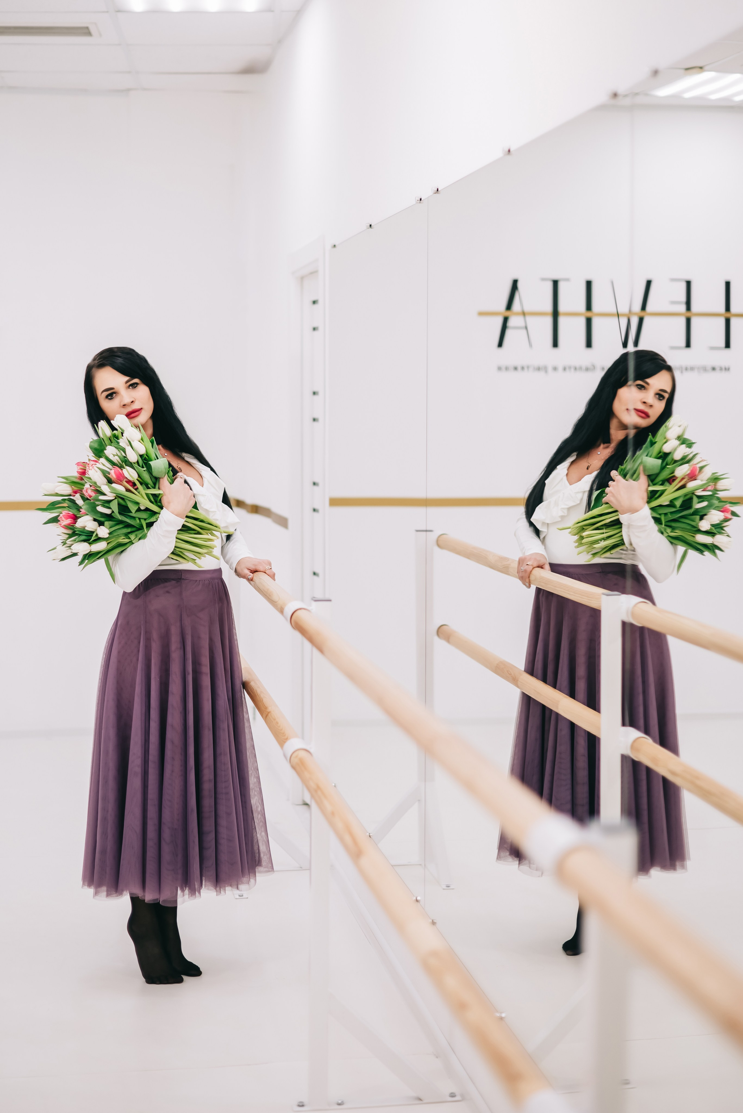 Фотосессия для балетной студии LEVITA