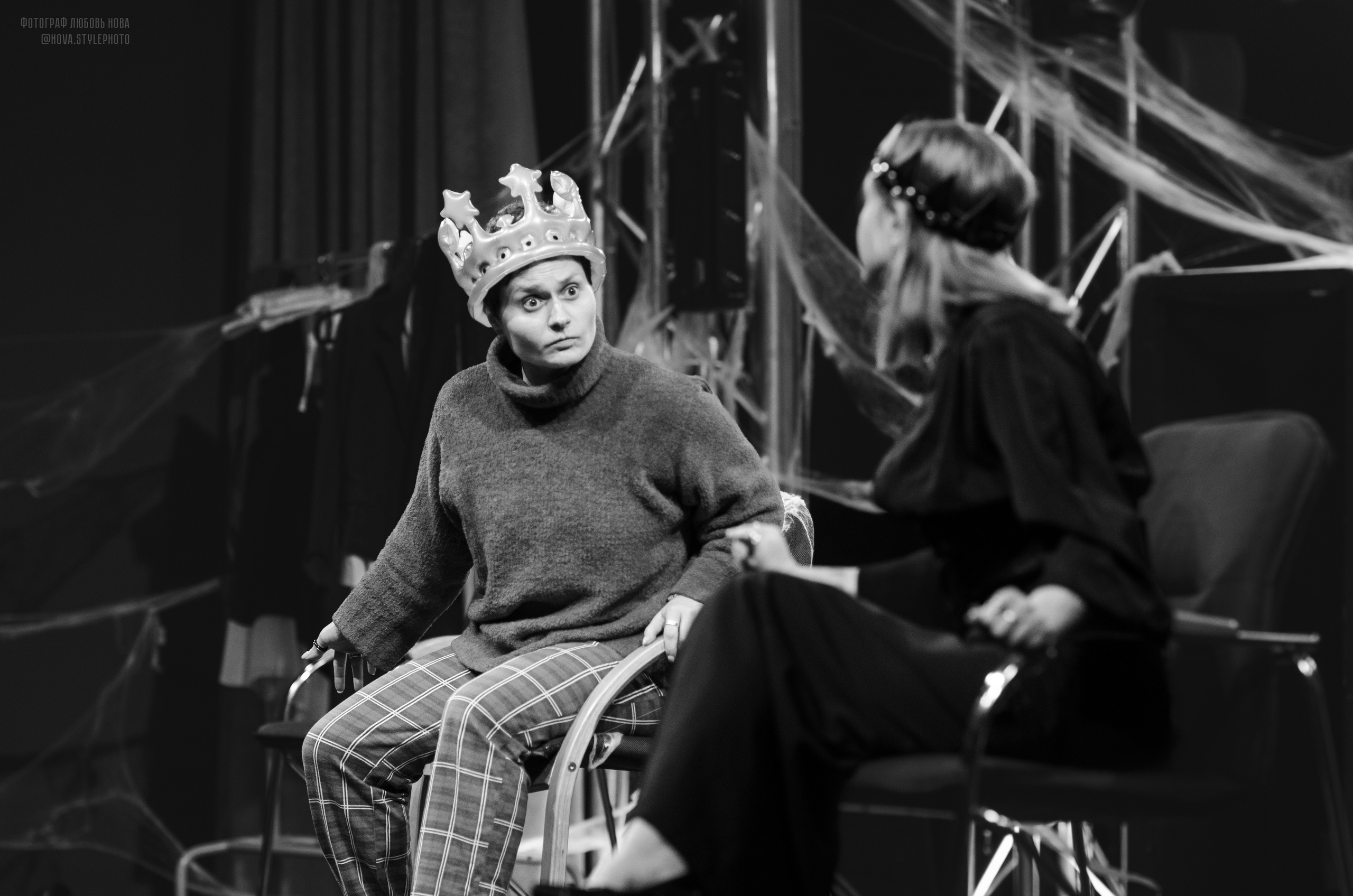 Спектакль «Король умрет в конце спектакля». Портретный и лайфстайл фотограф в Санкт-Петербурге