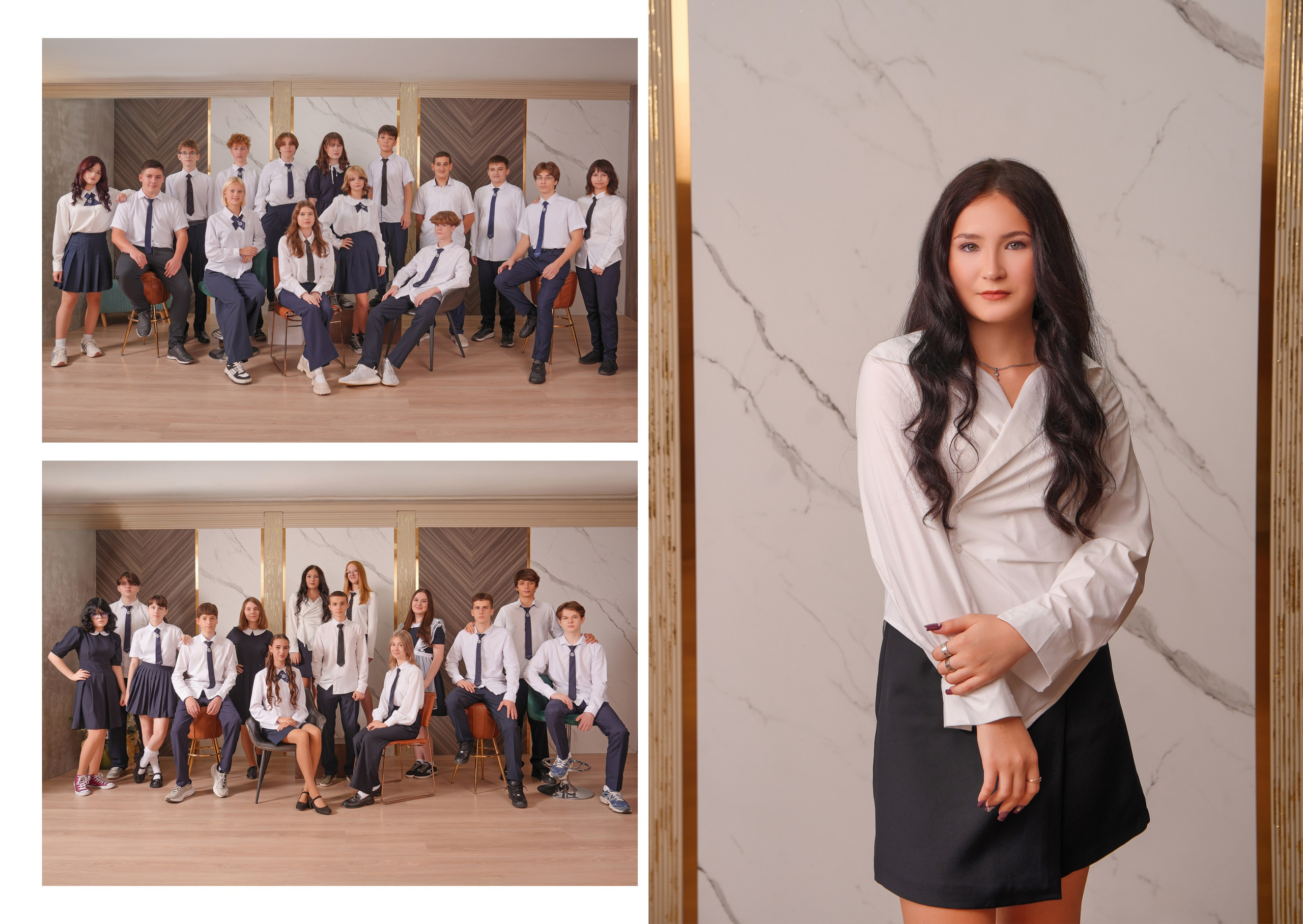 ШКОЛА 6-9Б. Красивый выпускной альбом в Краснодаре