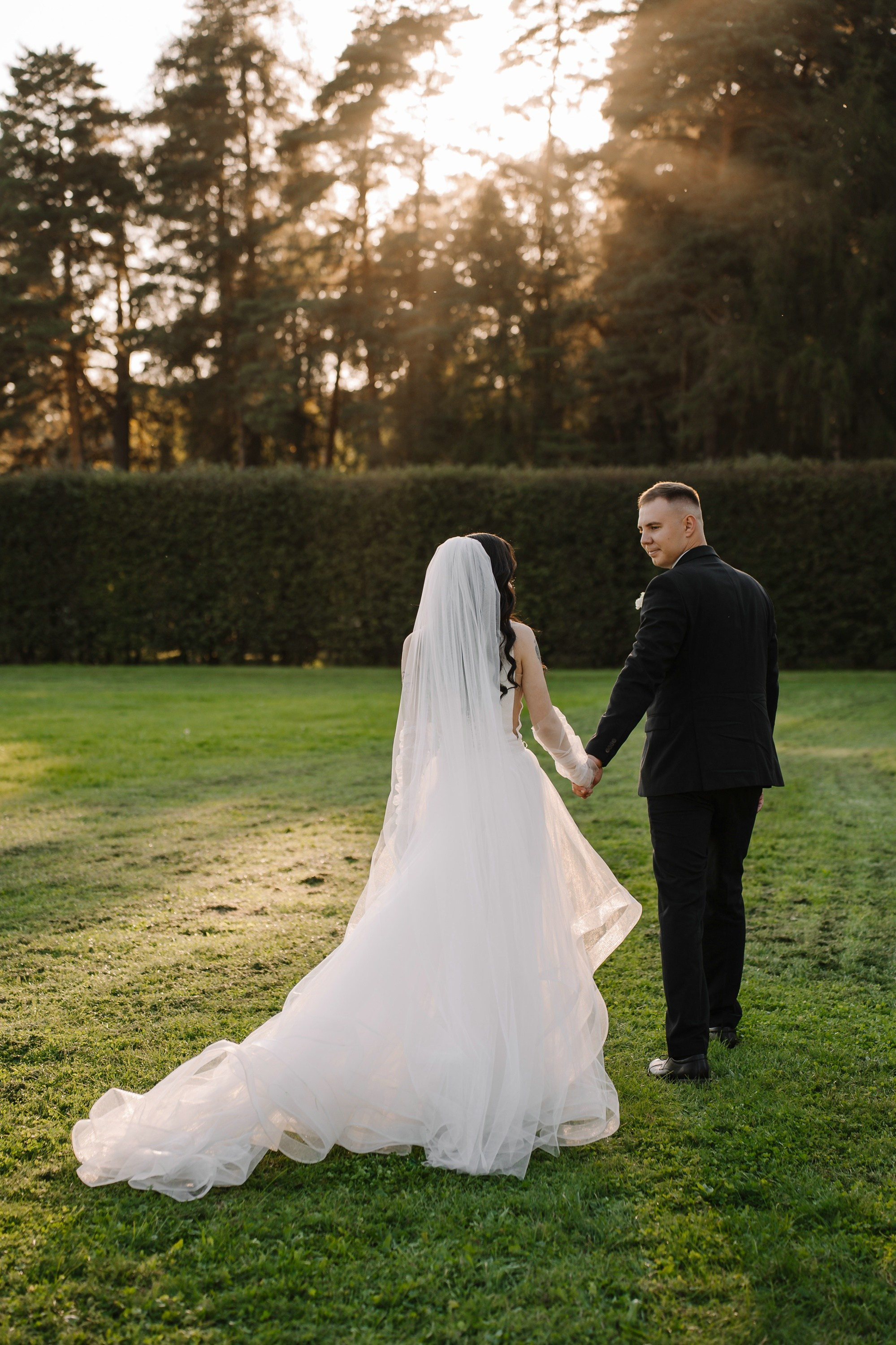 Свадьба в усадьбе Архангельское. Свадебный и семейный фотограф в Москве Светлана Зоткина