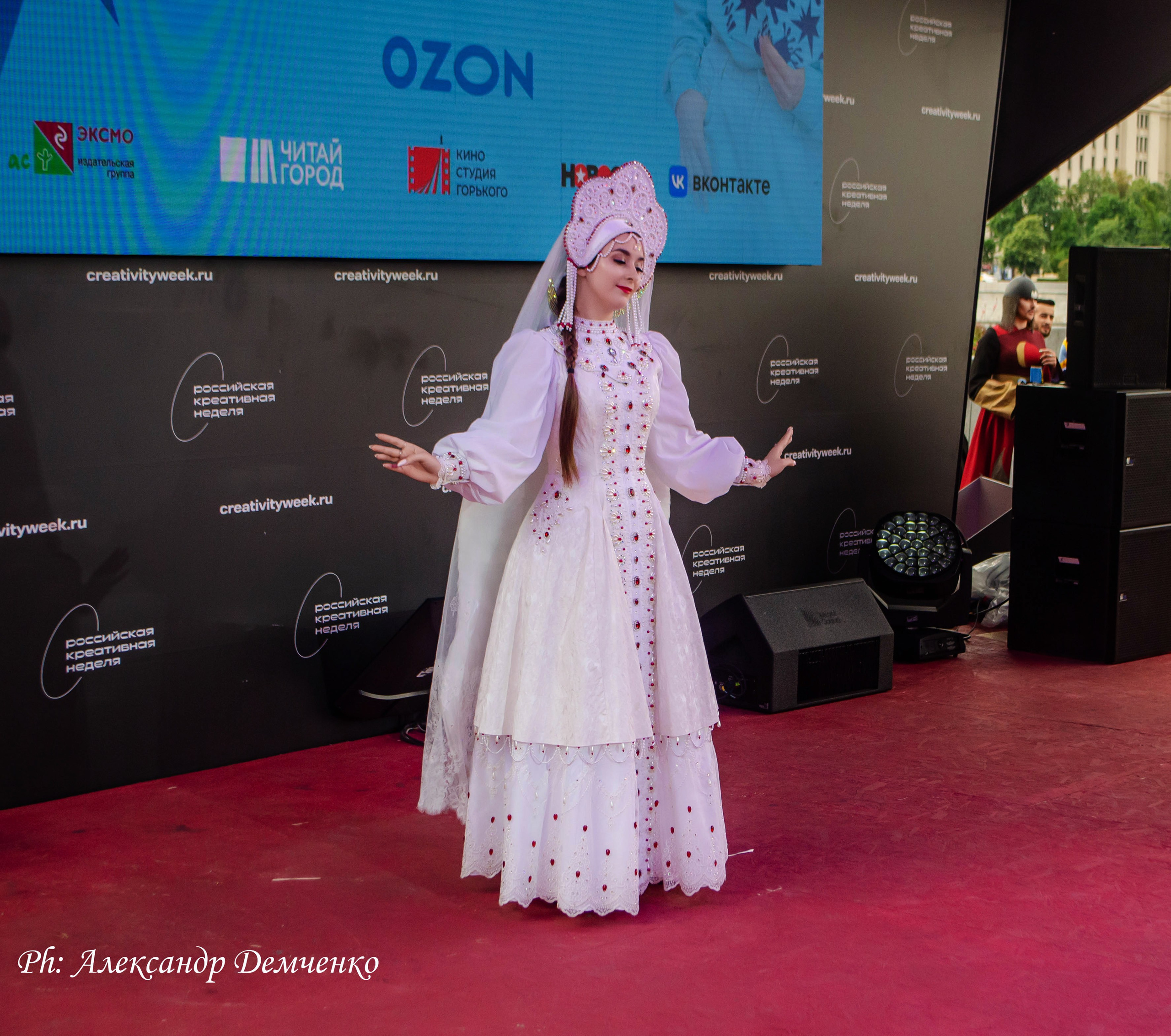 Фотосессия в Парке Горького на Лидеры молодого контента