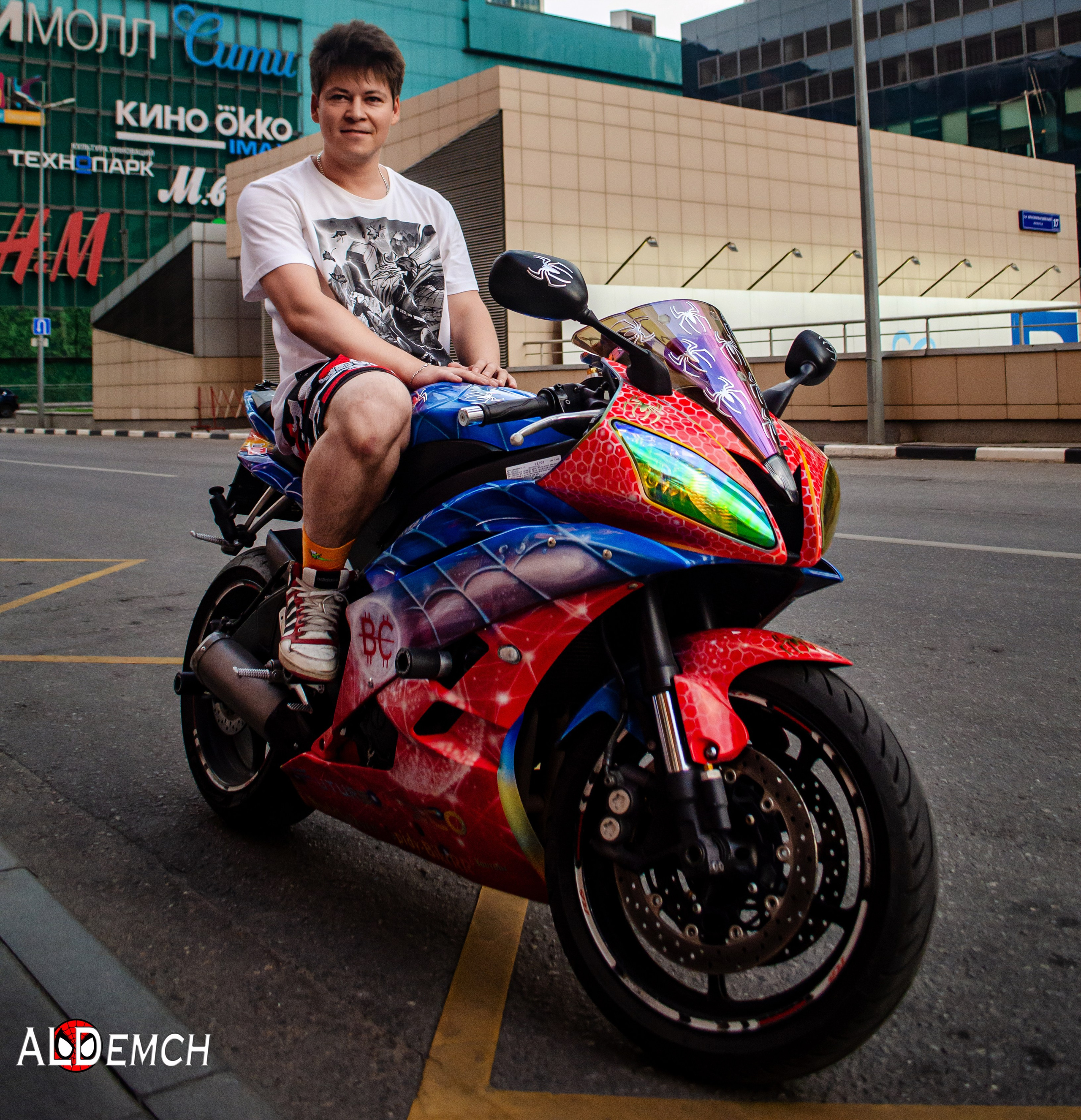 Фотосессия на Дне рождения Человека-Паука в Москве