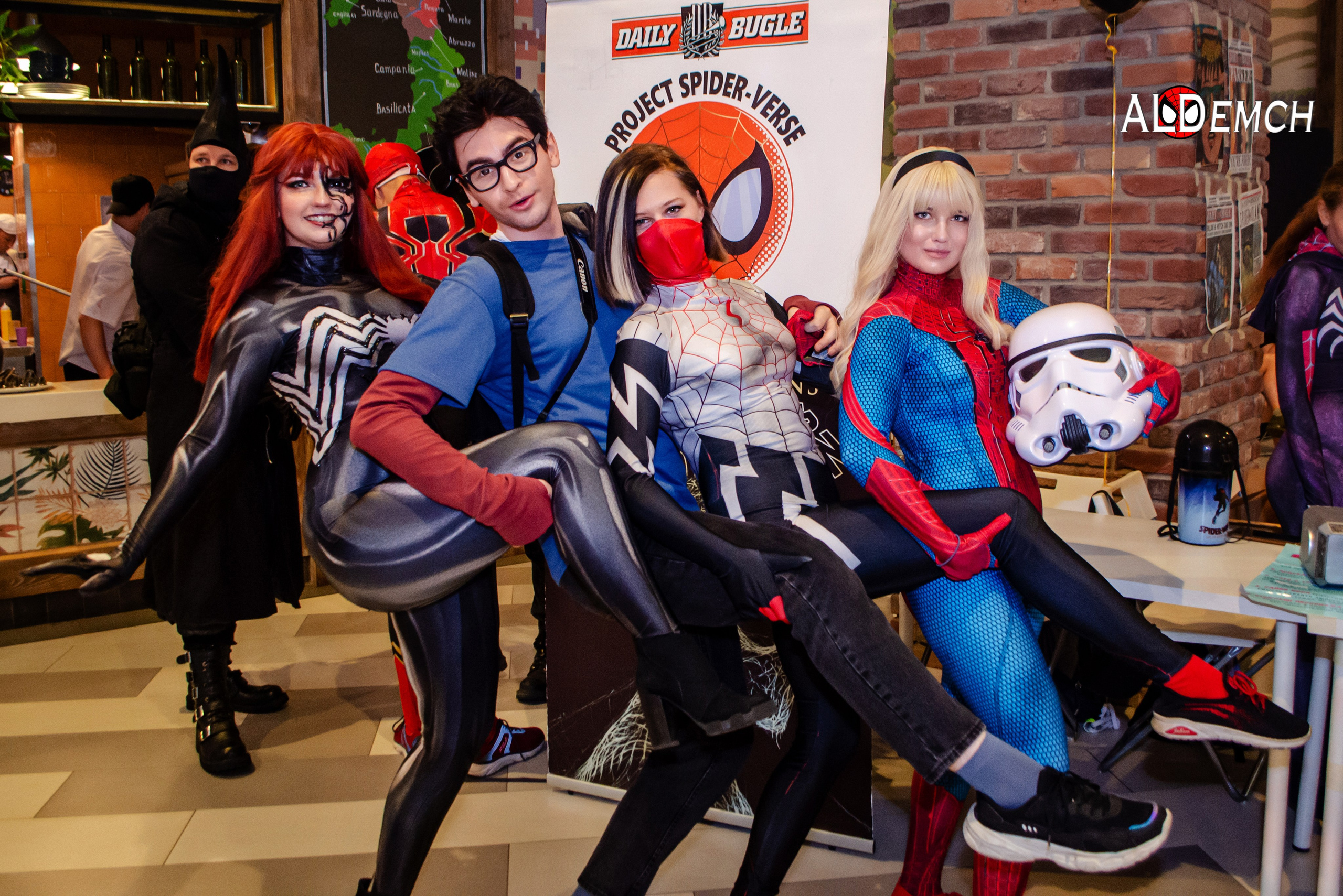 Фотосессия на Дне рождения Человека-Паука в Москве