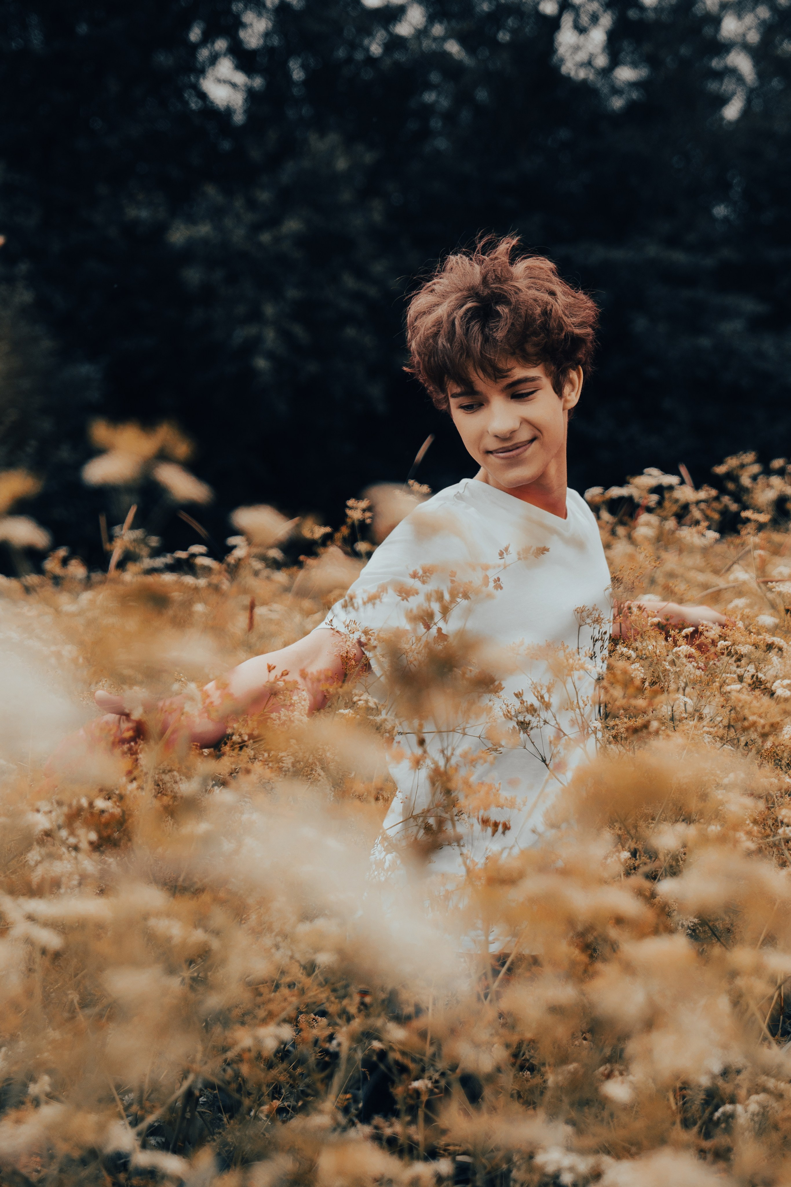 Фотосессия в поле. ТриМедиа Продакшн