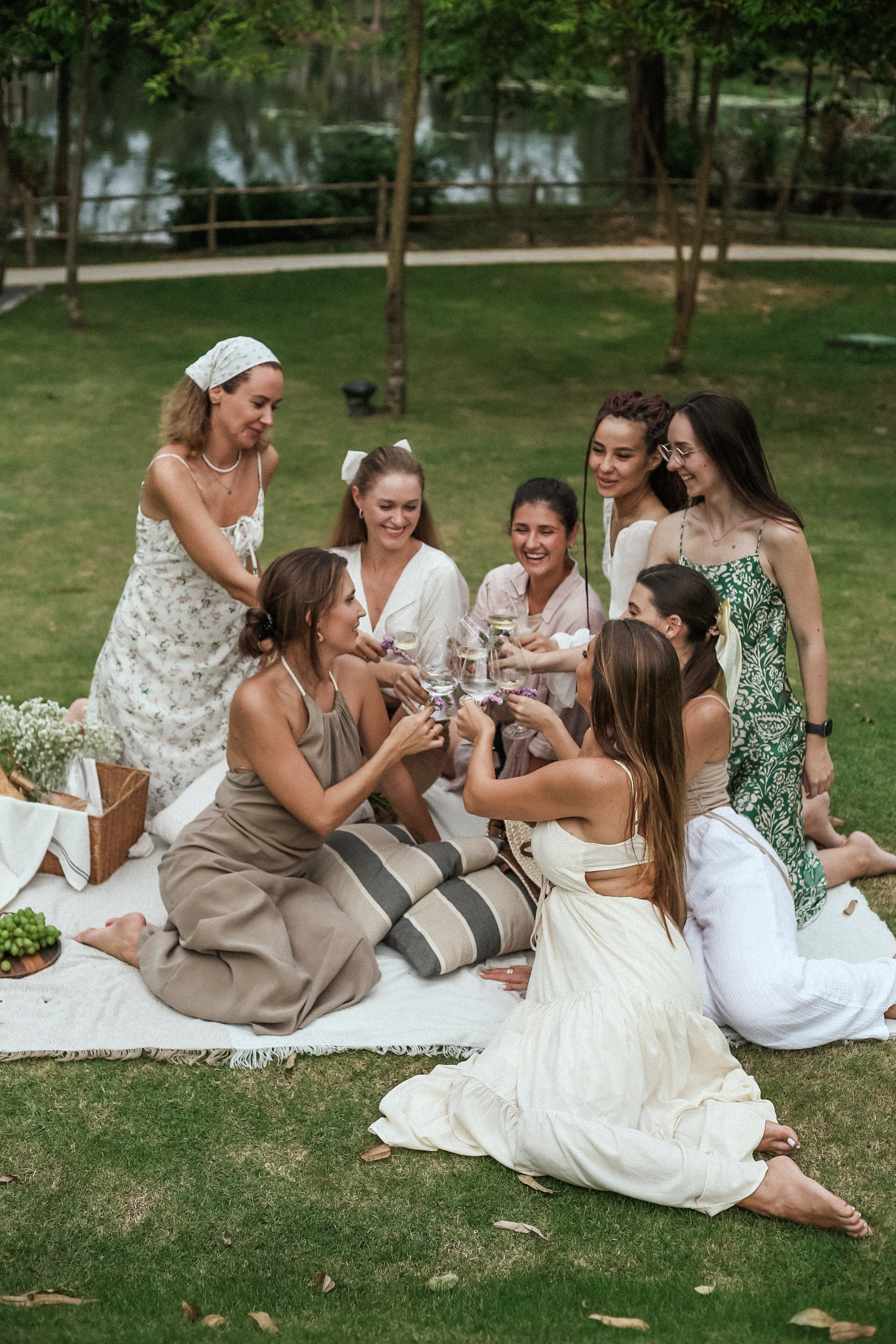 Винный Девичник в стиле Прованс. Фотограф и видеограф Анна Домашенко