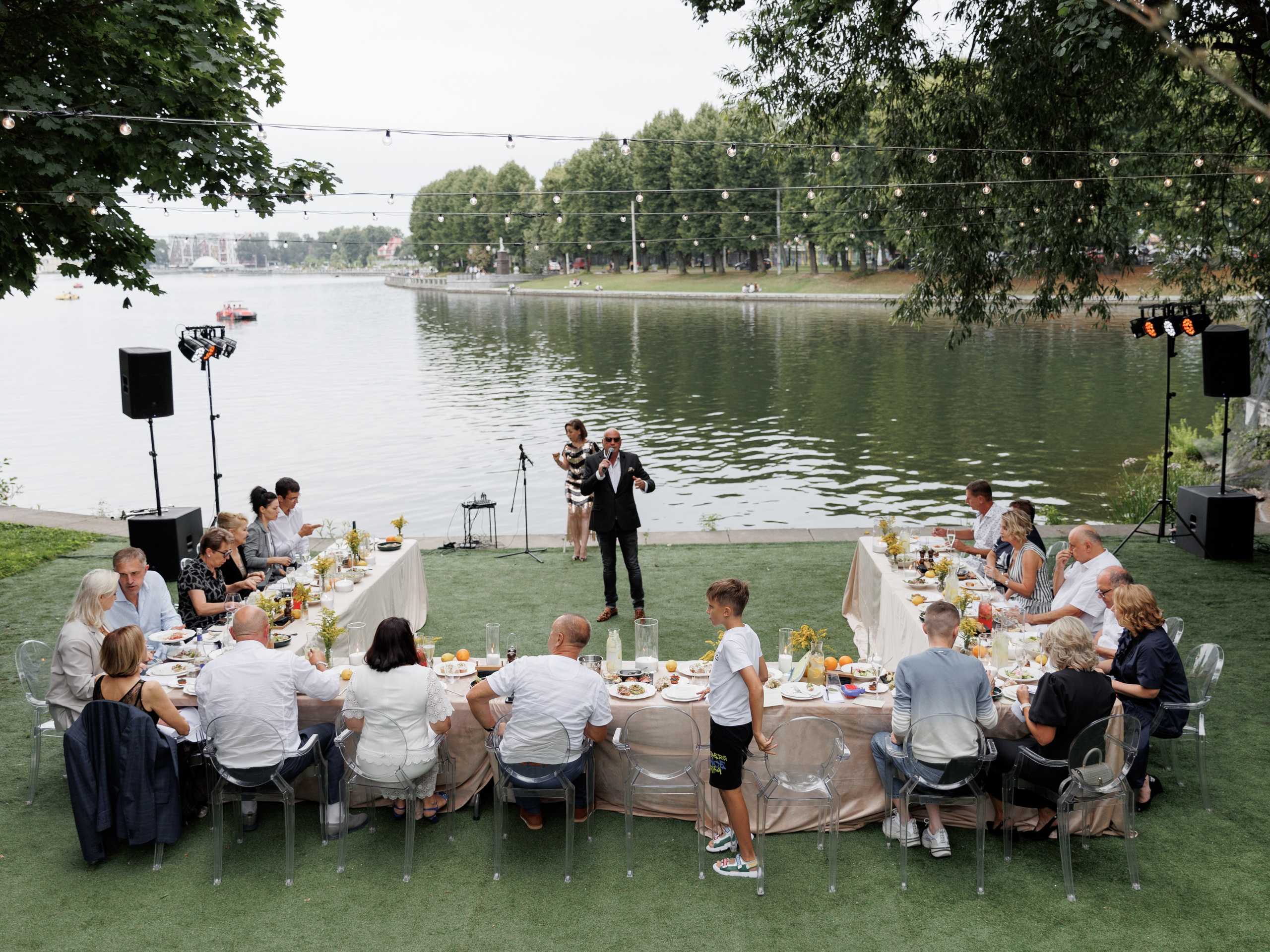 День рождения на берегу озера. Свадебный и семейный фотограф в Калининграде Ольга Мешечкова