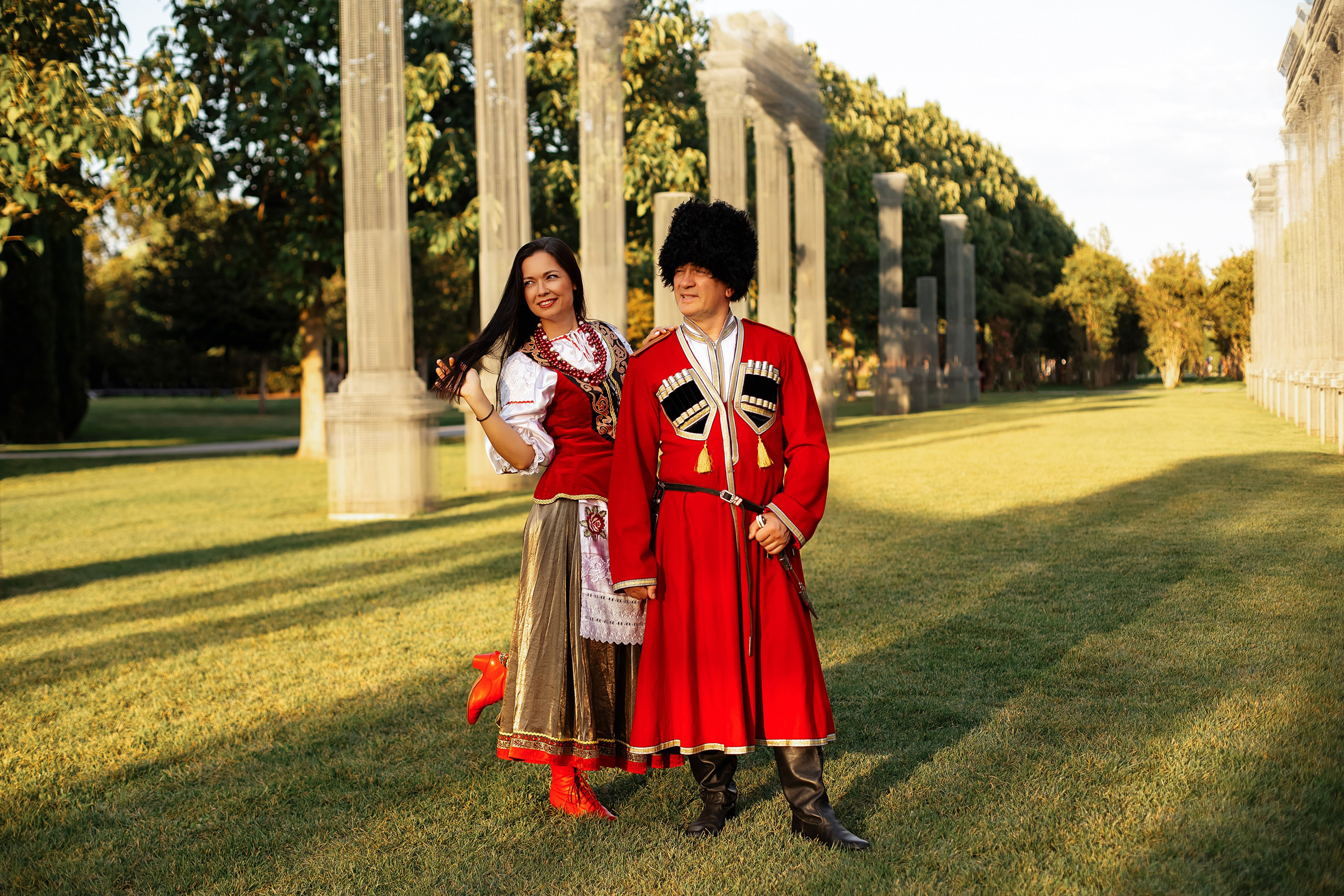 Фотосессия в Кубанских национальных костюмах. Https://malovafoto.ru