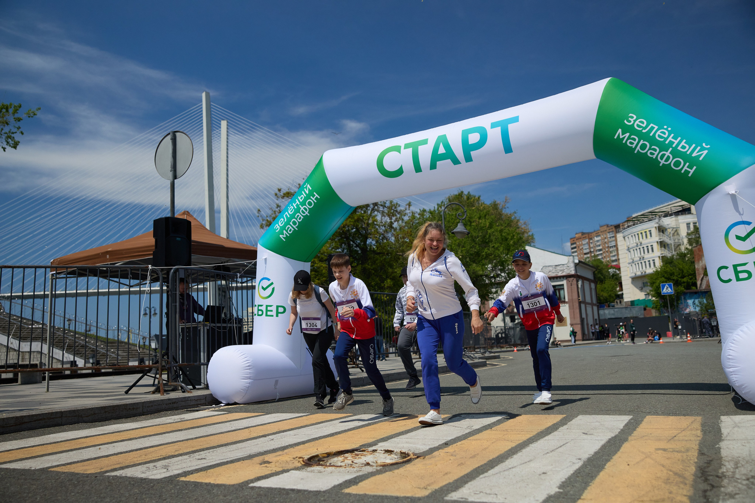 Зеленый марафон. Фотограф Максим Цой
