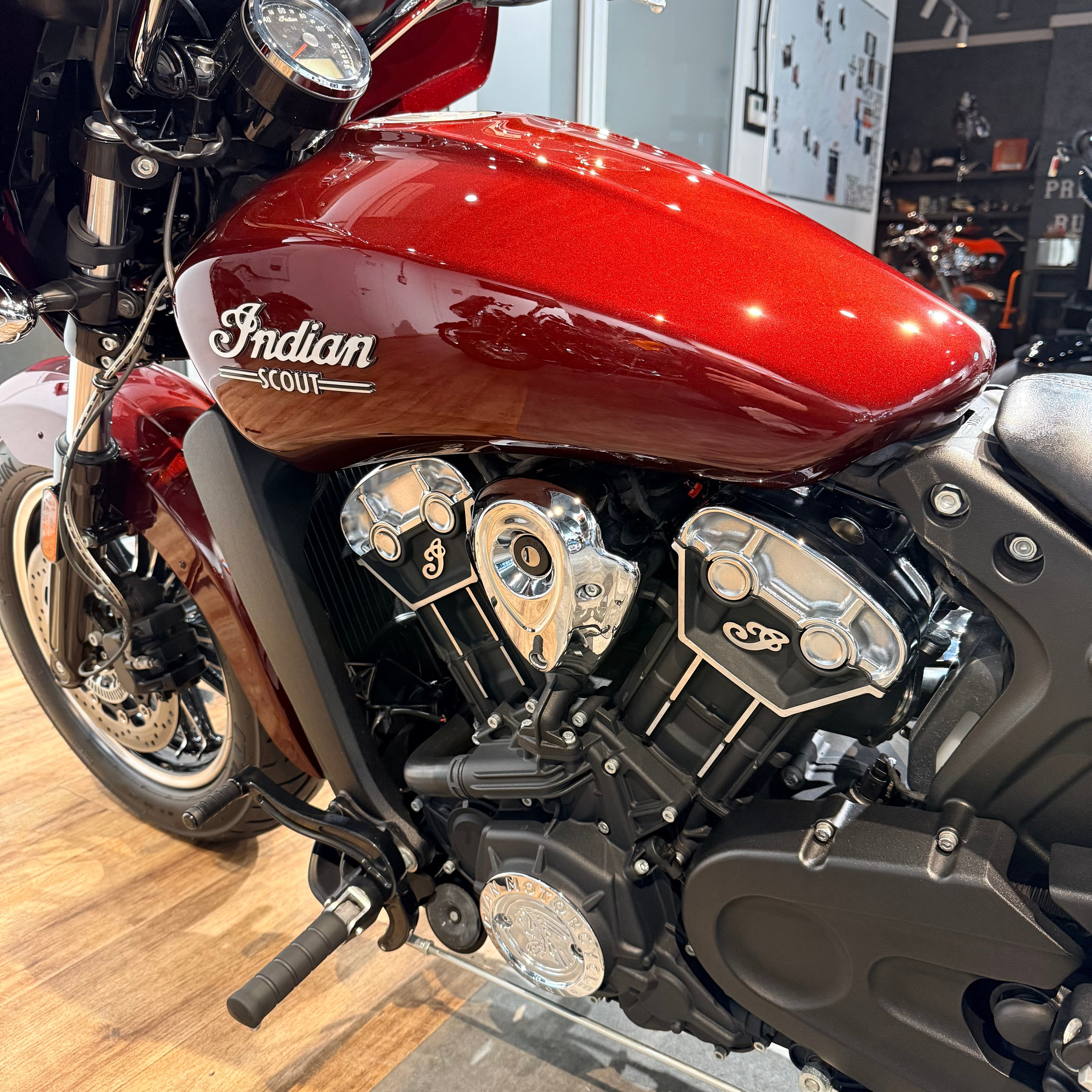 2022 INDIAN Scout Touring Maroon Metallic (VIN *56KM*0101). Hello Davidson, Москва. Только хорошие мотоциклы…