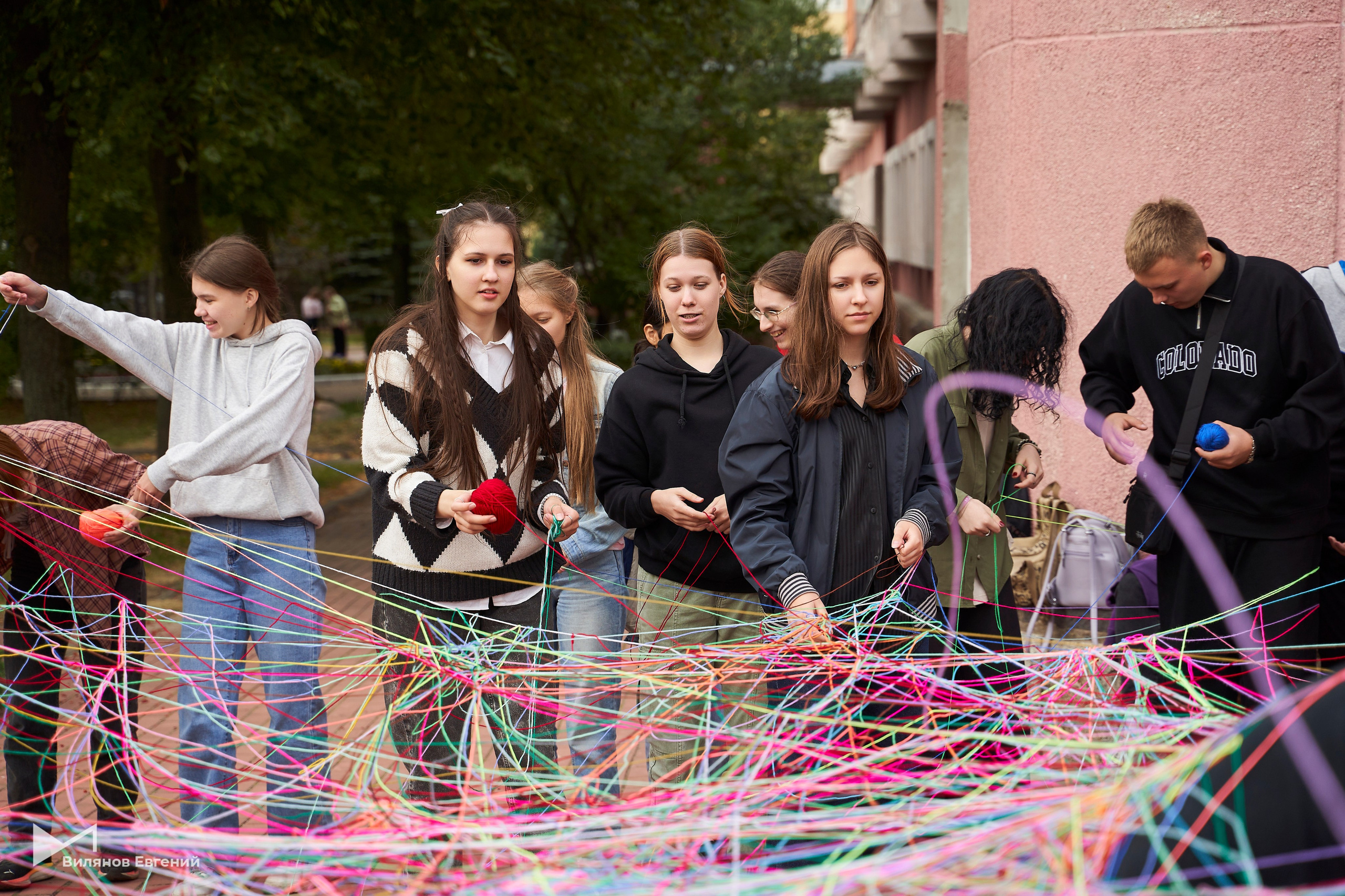 Мероприятие «Веревка» для первокурсников ННГАСУ. Репортажный фотограф Вилянов Евгений. Нижний Новгород