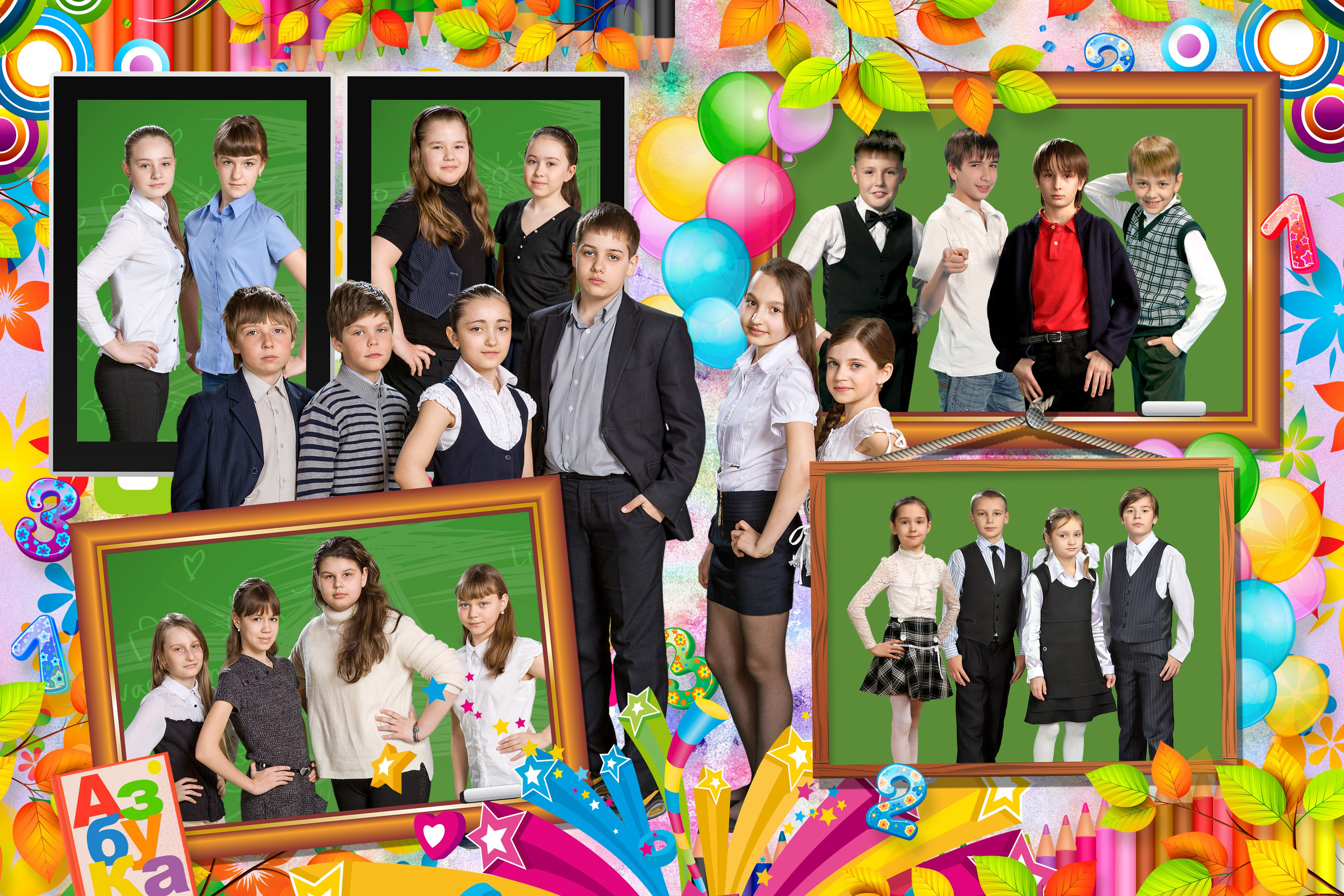 Шаблон начальная школа. Medlori fotobook Выпускные альбомы в Липецке Лариса Медведева