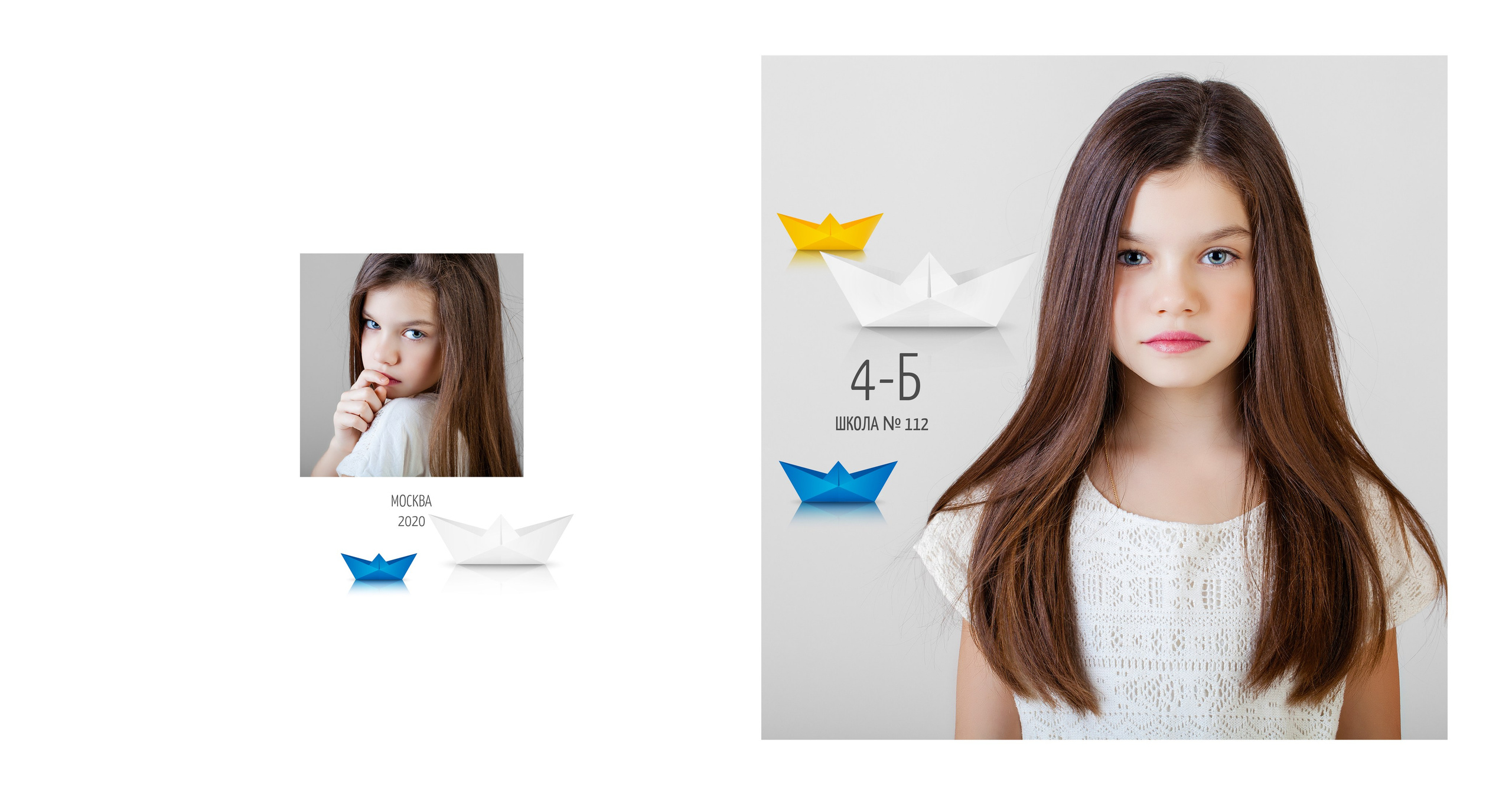 &nbsp;Выпускной альбом Оригами кораблик&nbsp;&nbsp;