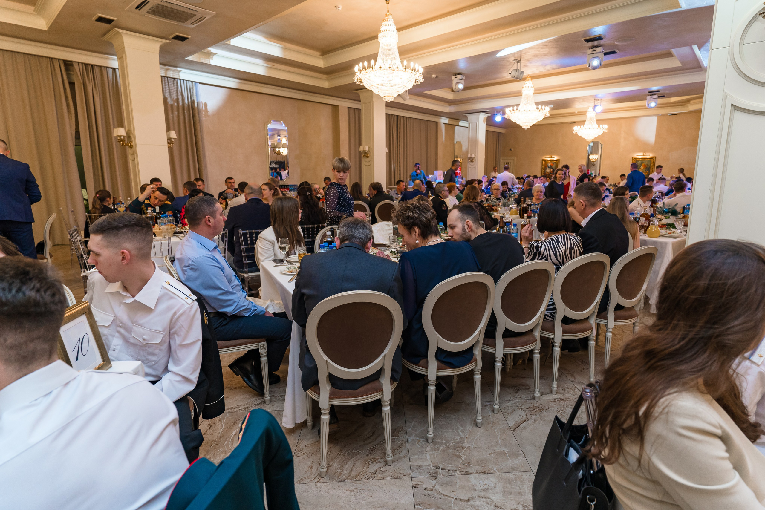 Фотосъемка выпуска военной академии и вручение дипломов