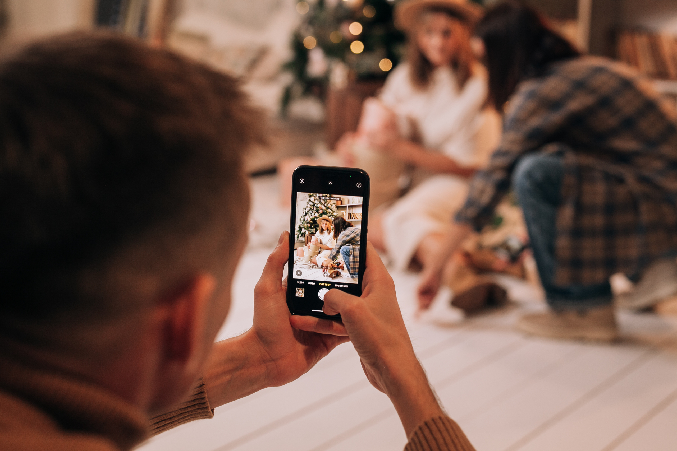 Семейный новогодний альбом. Семейный фотограф, свадебный фотограф, женский портрет в Санкт-Петербу
