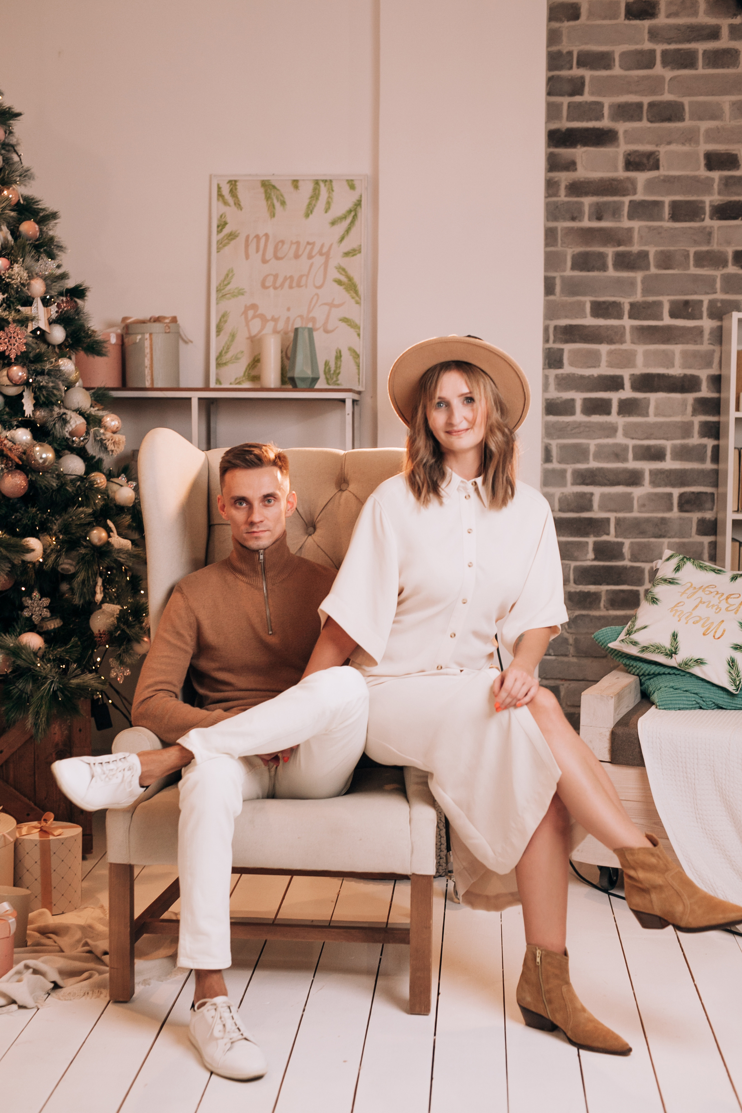 Семейный новогодний альбом. Семейный фотограф, свадебный фотограф, женский портрет в Санкт-Петербу