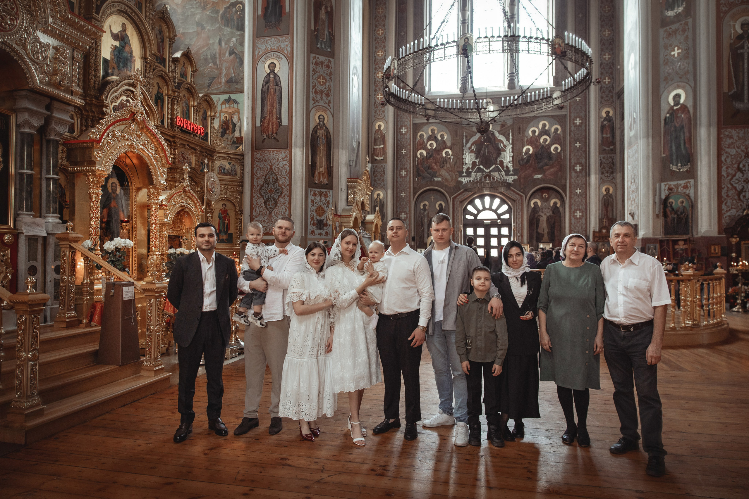 Таинство Крещения Филиппа. Свято-Екатерининский собор г. Краснодар. Фотограф на Крещение и Венчание Краснодарский край — Гранкина Юлия