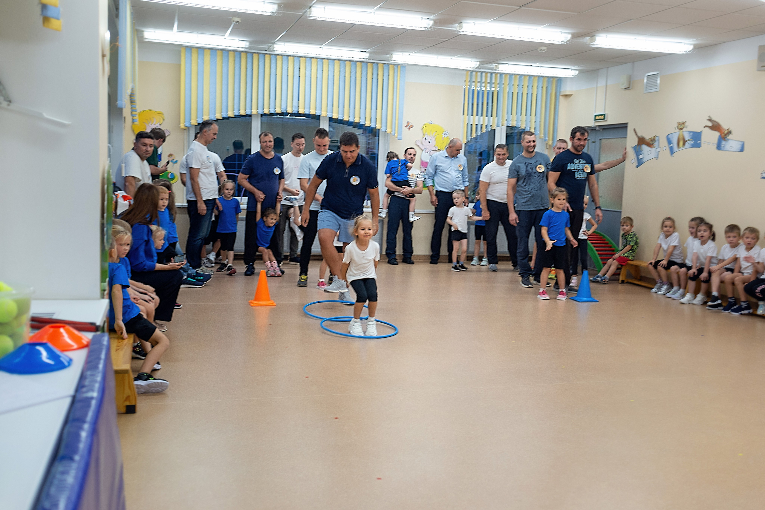 День пап в детском саду_2024. Семейный фотограф в Санкт-Петербурге