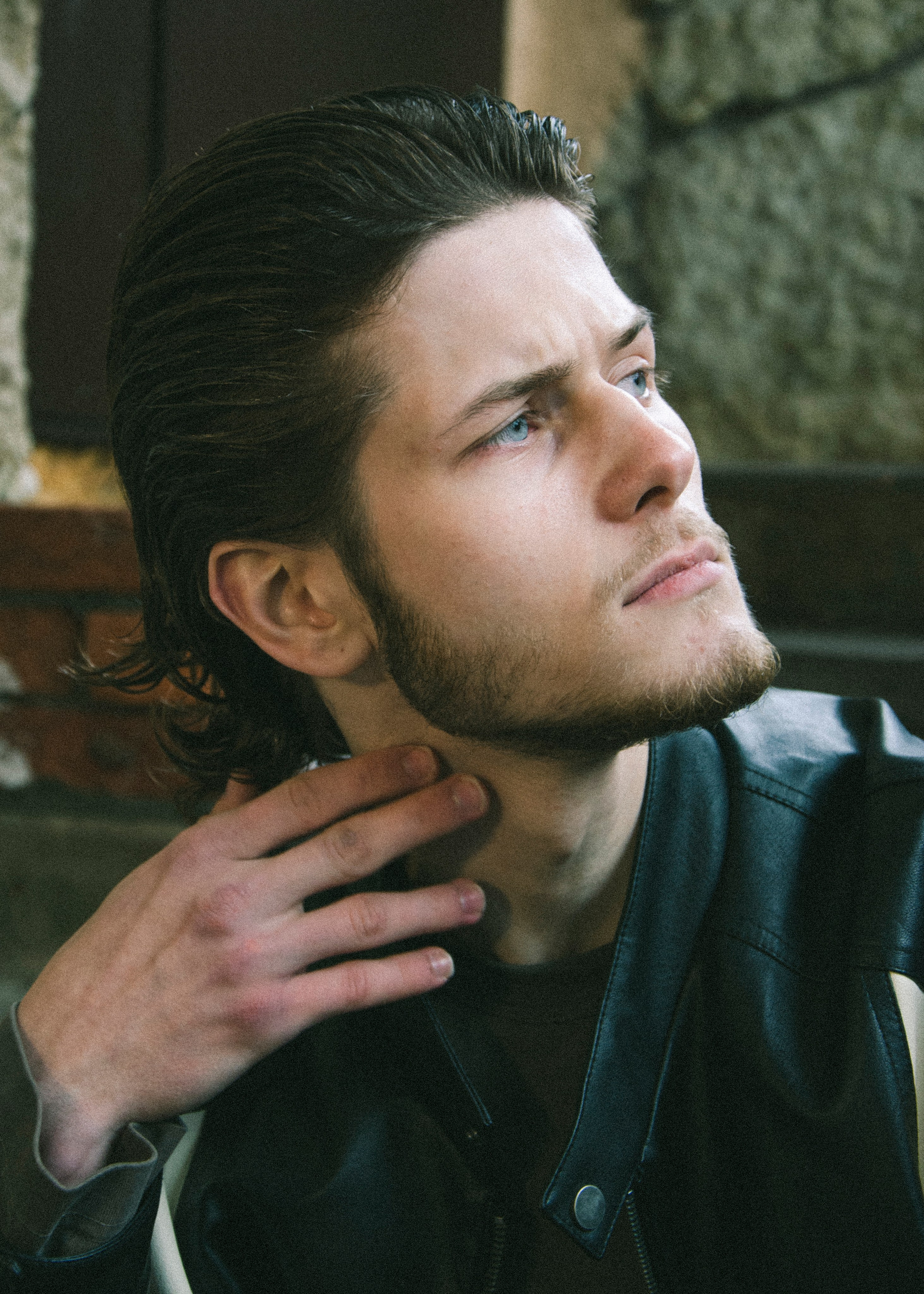 Творческая съемка для стилиста по мужским прическам