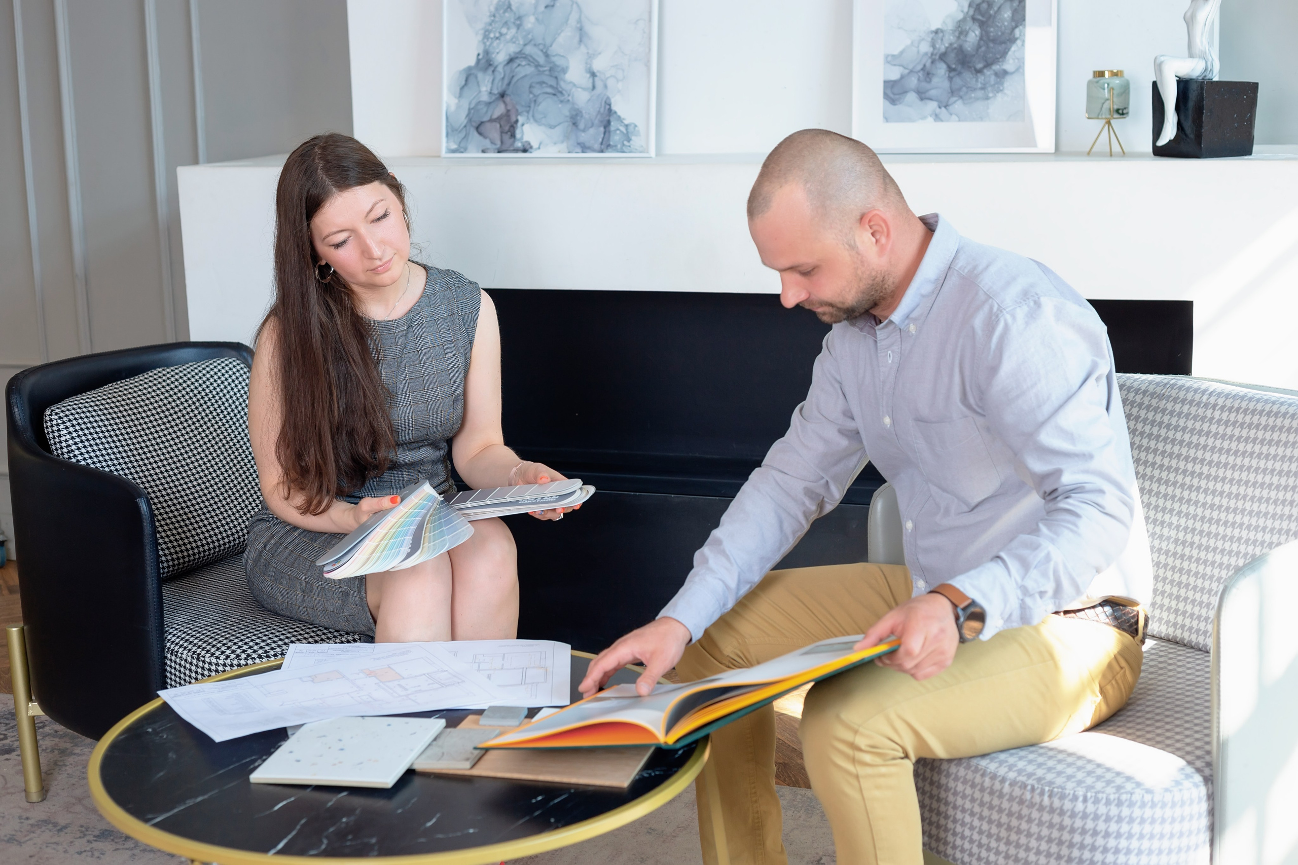 Фотосессия для дизайнера интерьера в СПБ, визуал для соцсетей и сайта. Портретные фотосессии, контент-съемки, репортаж