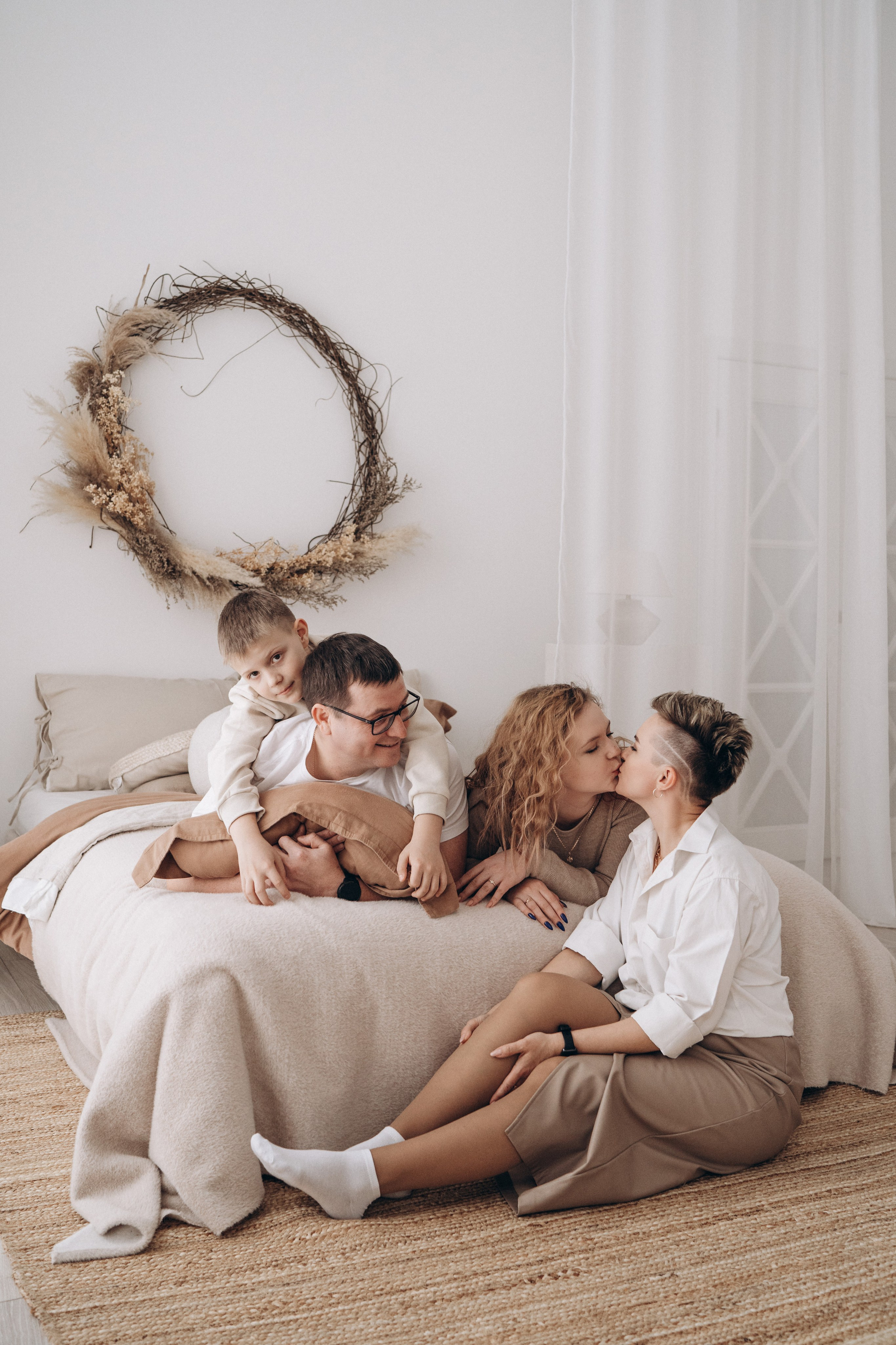 Большая семья. Надежда Виховская — семейный фотограф в Астане