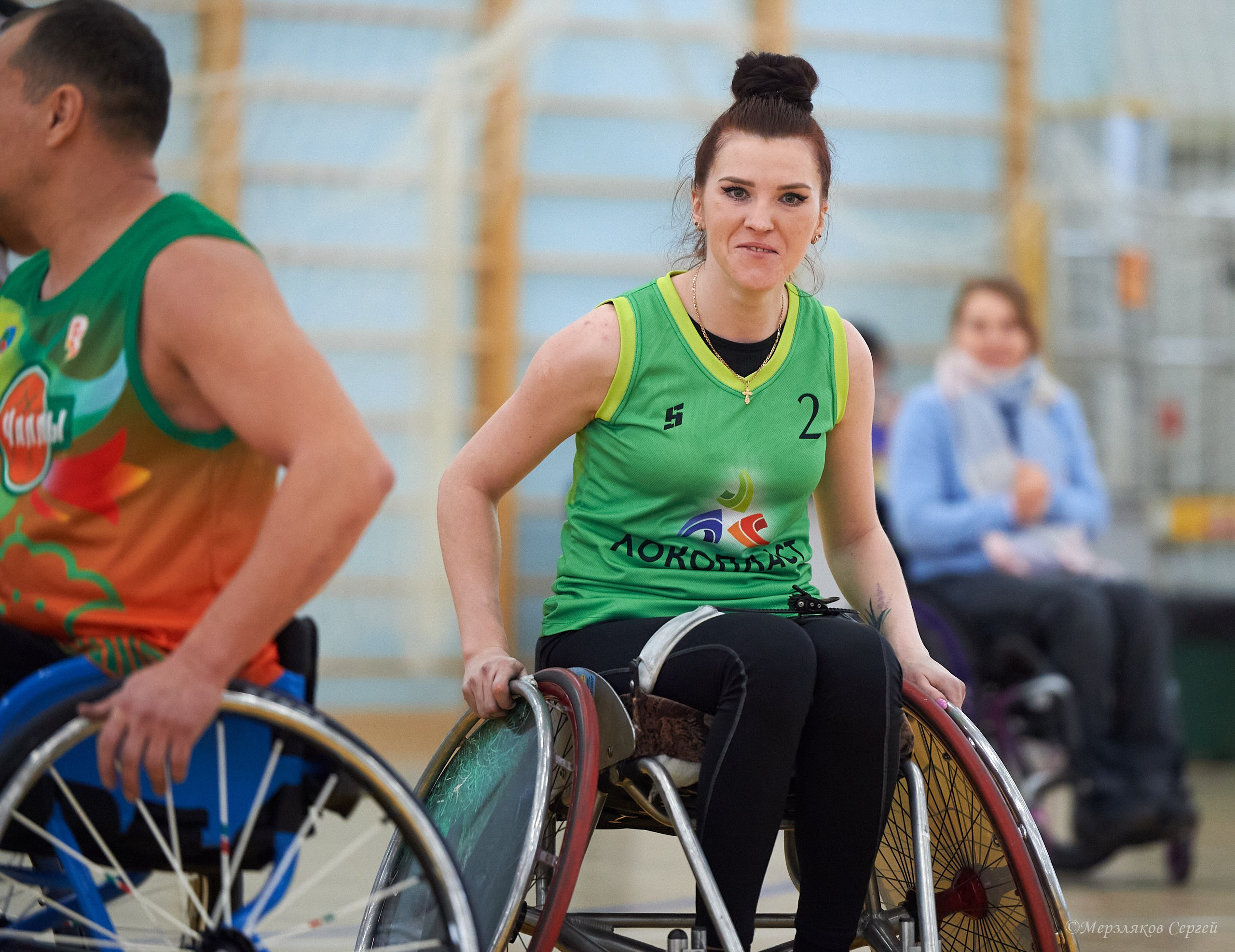 X традиционный Рождественский турнир по баскетболу на колясках. Ижевск. Спортивный репортажный фотограф в Ижевске Сергей Мерзляков