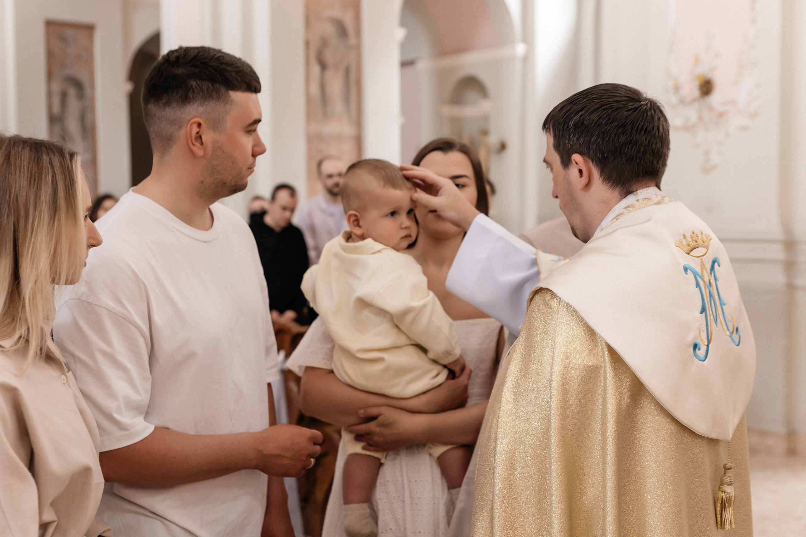 Крещение Макара. Семейный фотограф Минск Усова Ольга