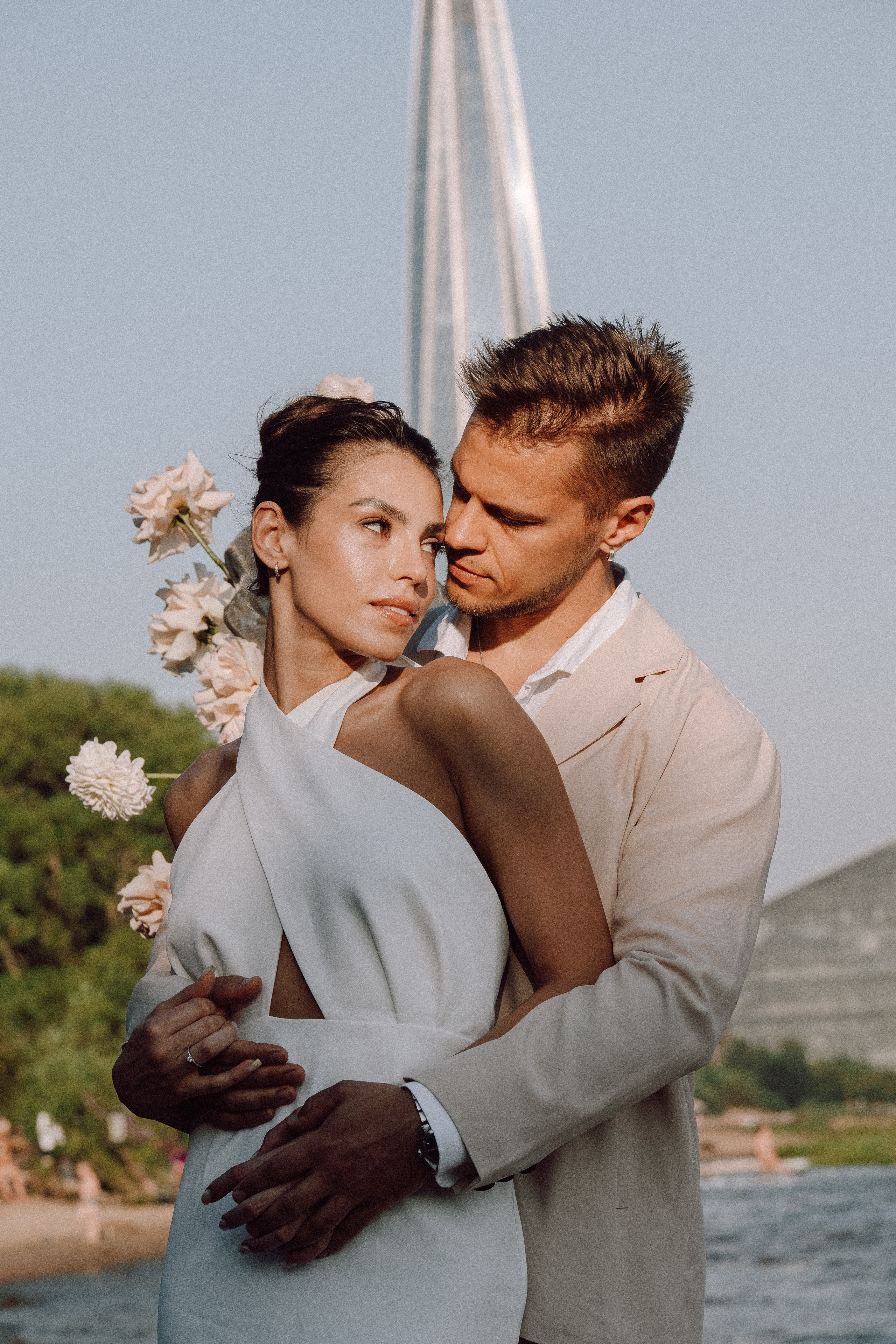 СВАДЕБНАЯ ФОТОСЕССИЯ ВЫЕЗДНОЙ ЦЕРЕМОНИИ (ФИНСКИЙ ЗАЛИВ). Профессиональный фотограф, Санкт-Петербург — Виктория Богомолова