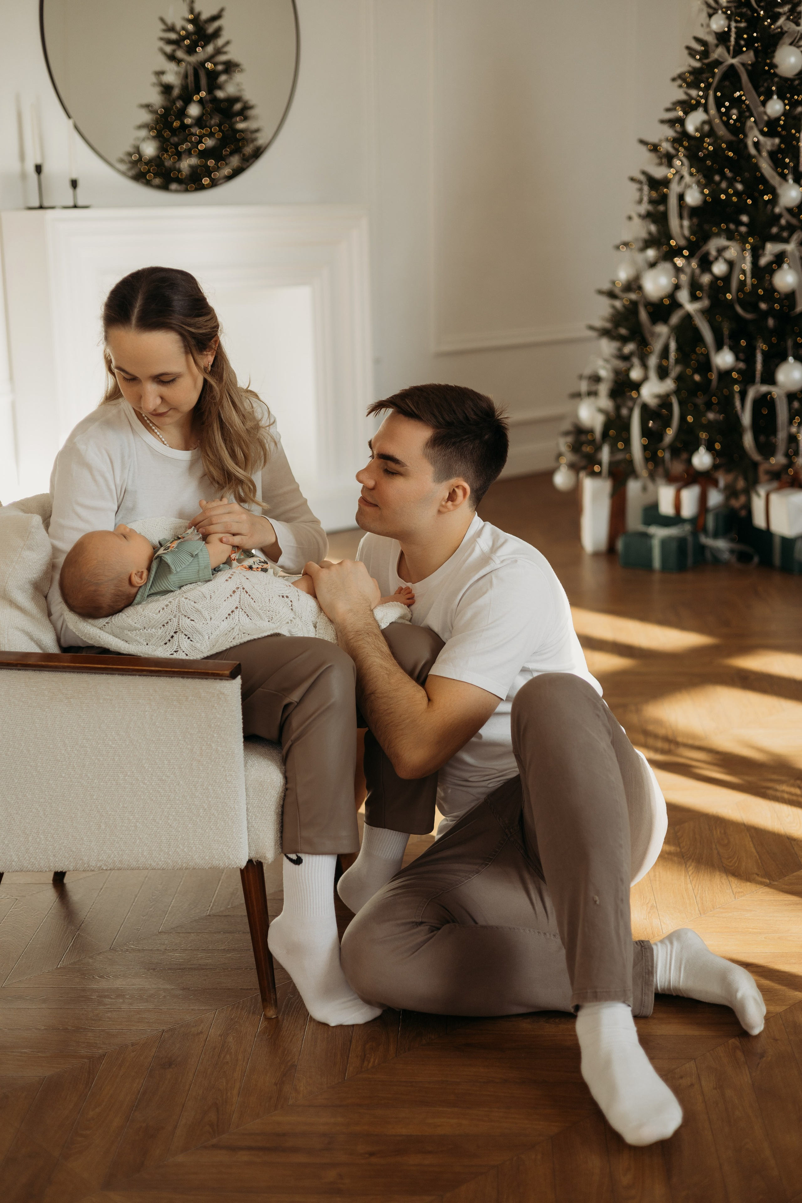 Семейная с малышкой. Самый теплый фотограф в Краснодаре Рябоконь Ксения