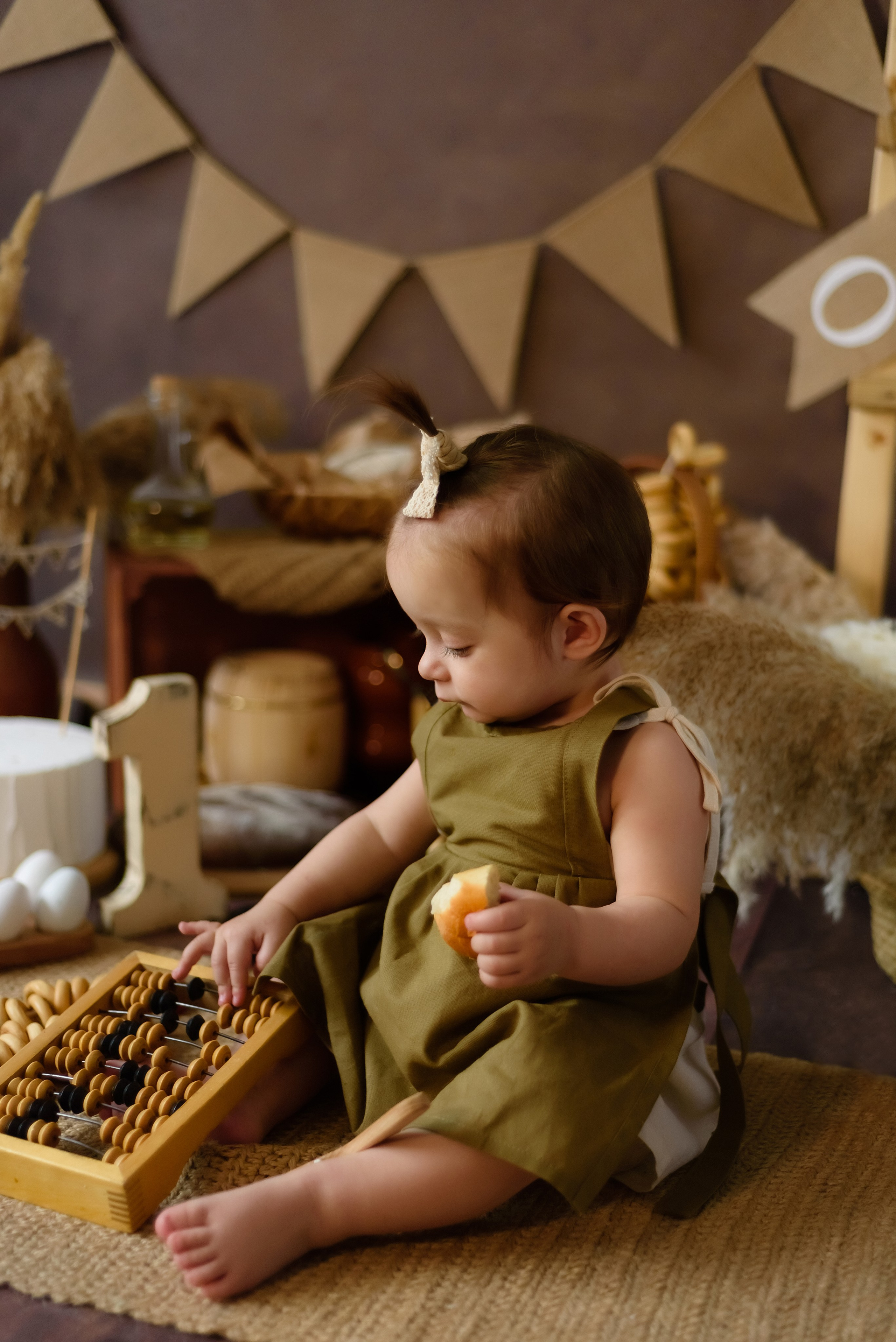 «Маленький пекарь» Дарина 1 годик. Детский Фотограф |Фотограф на годик в Брянске Ирина Романова
