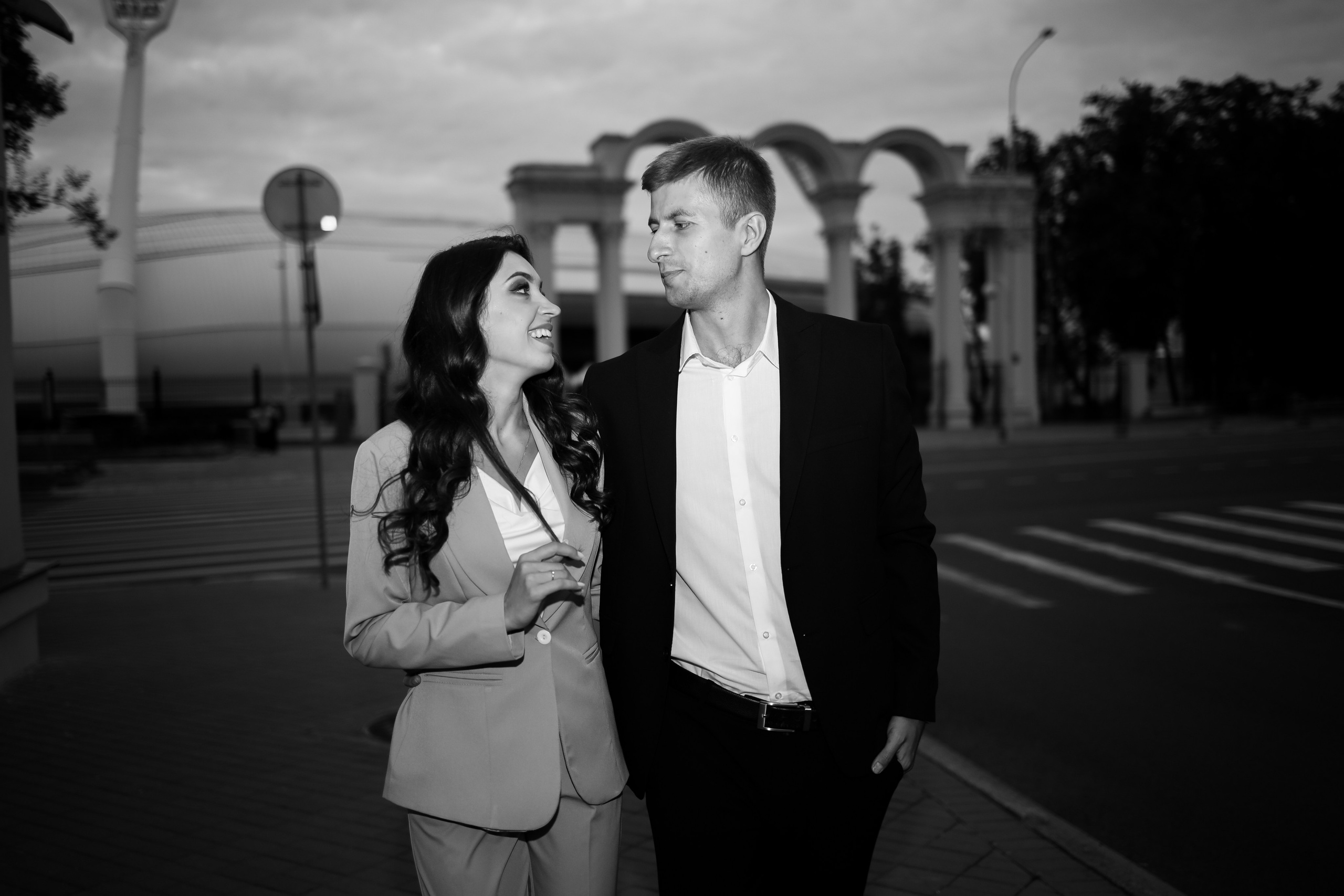 Городское лавстори Вероники и Саши. Свадебный фотограф Беларусь Ольга Козыренко