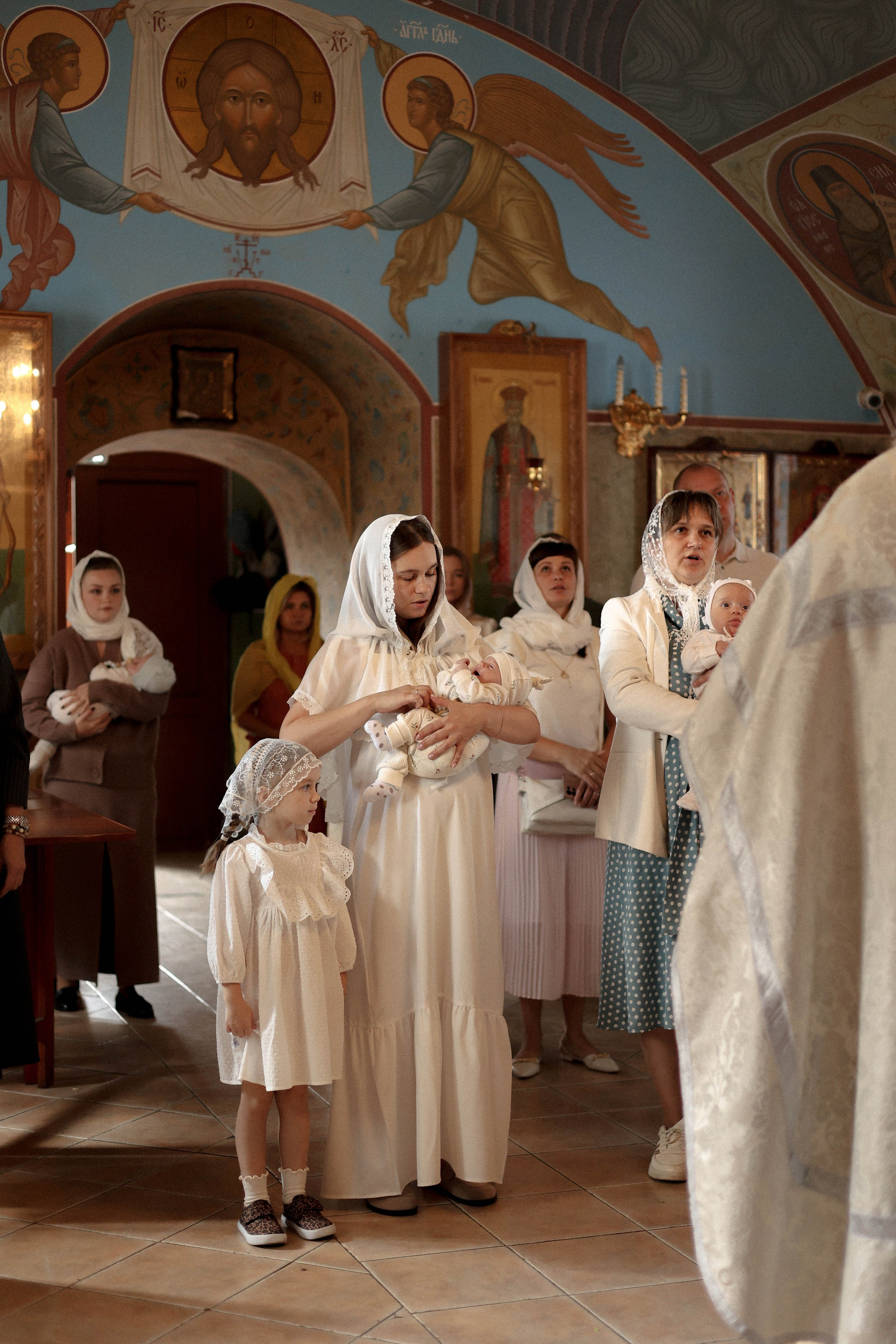 Крещение Софии. Фотограф Анастасия Кувшинова Москва